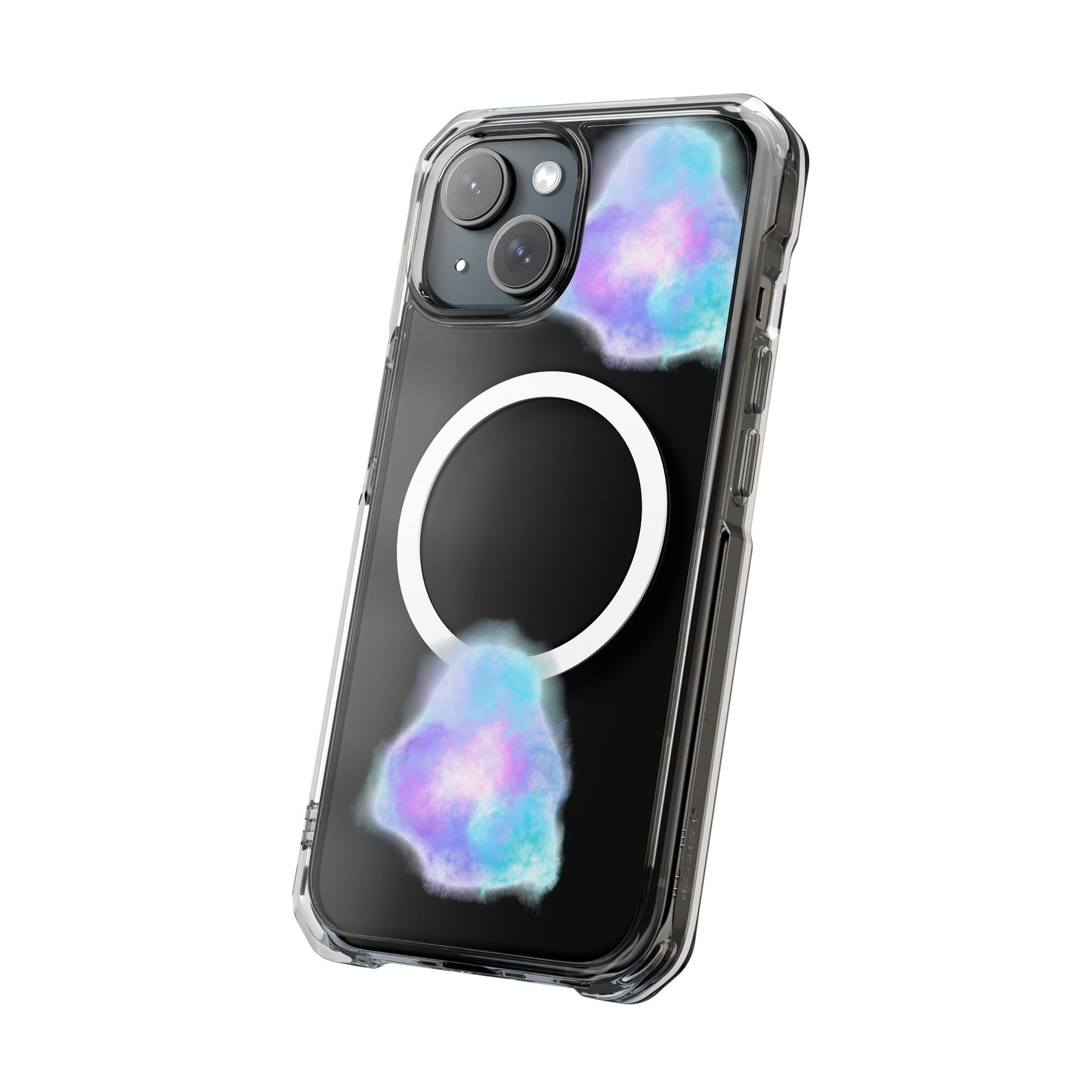 Magnetic Clear Impact Case - Star Dust