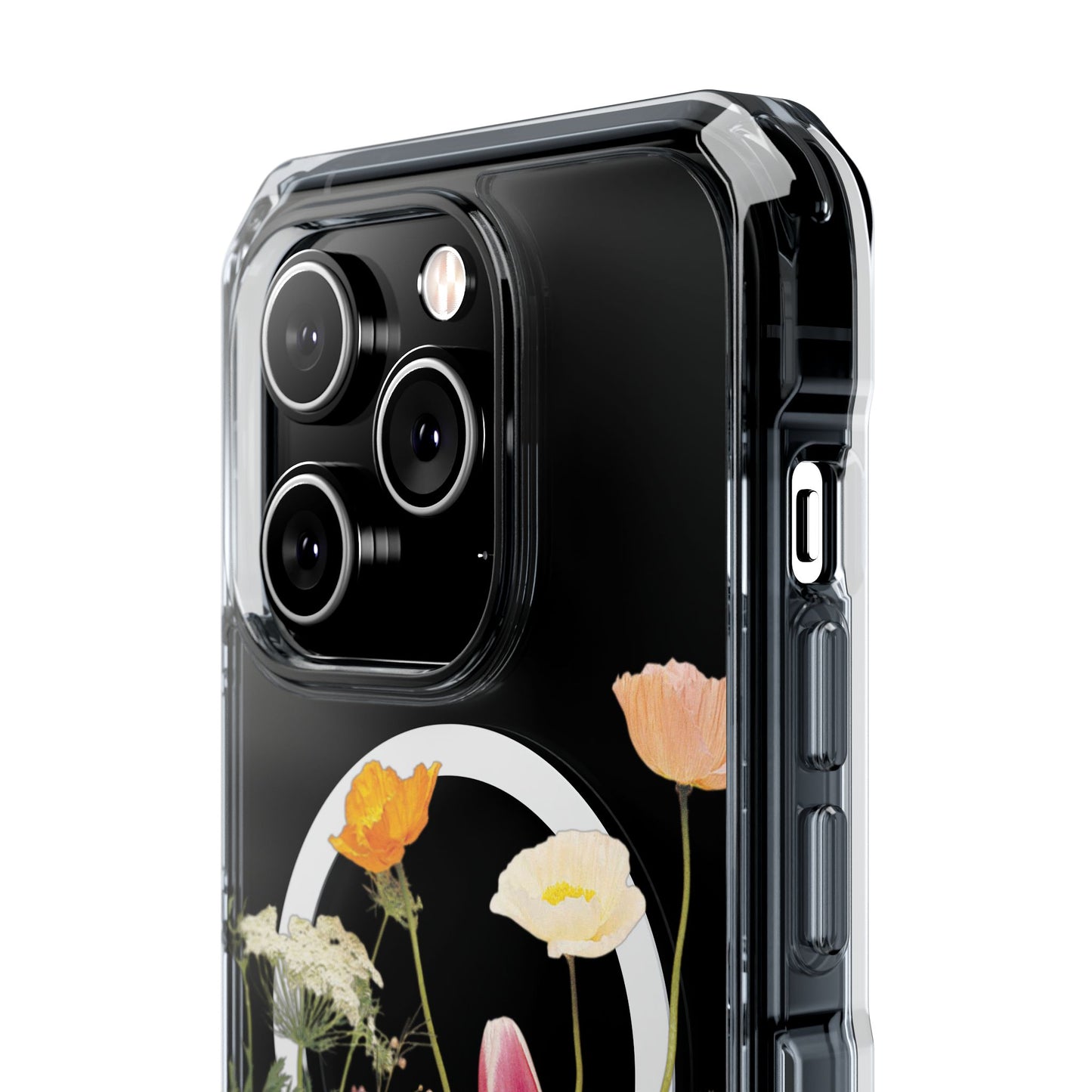 Magnetic Clear iPhone Case - Impact Protection for Nature Lovers