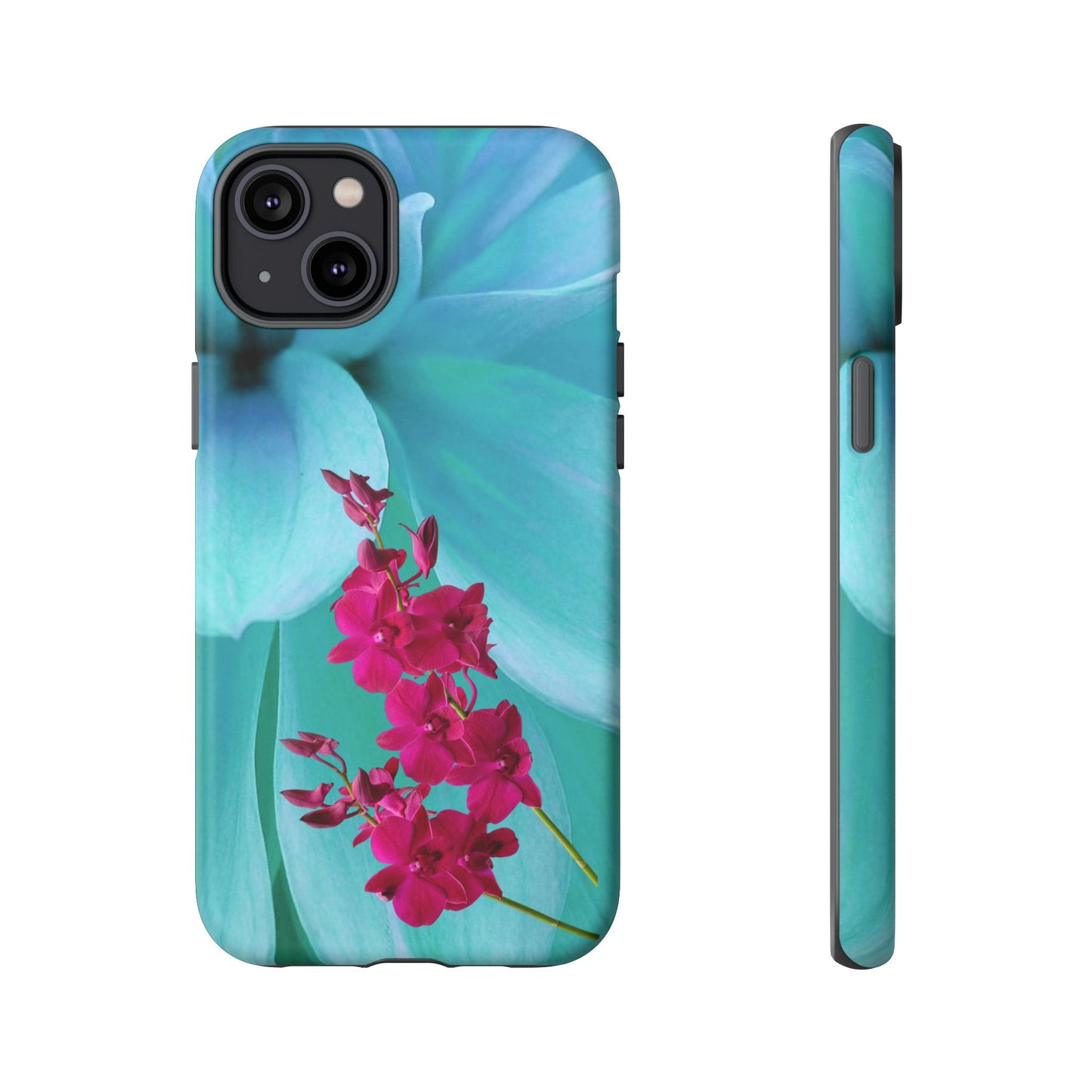 Tough Phone Case - Elegant Orchid Design