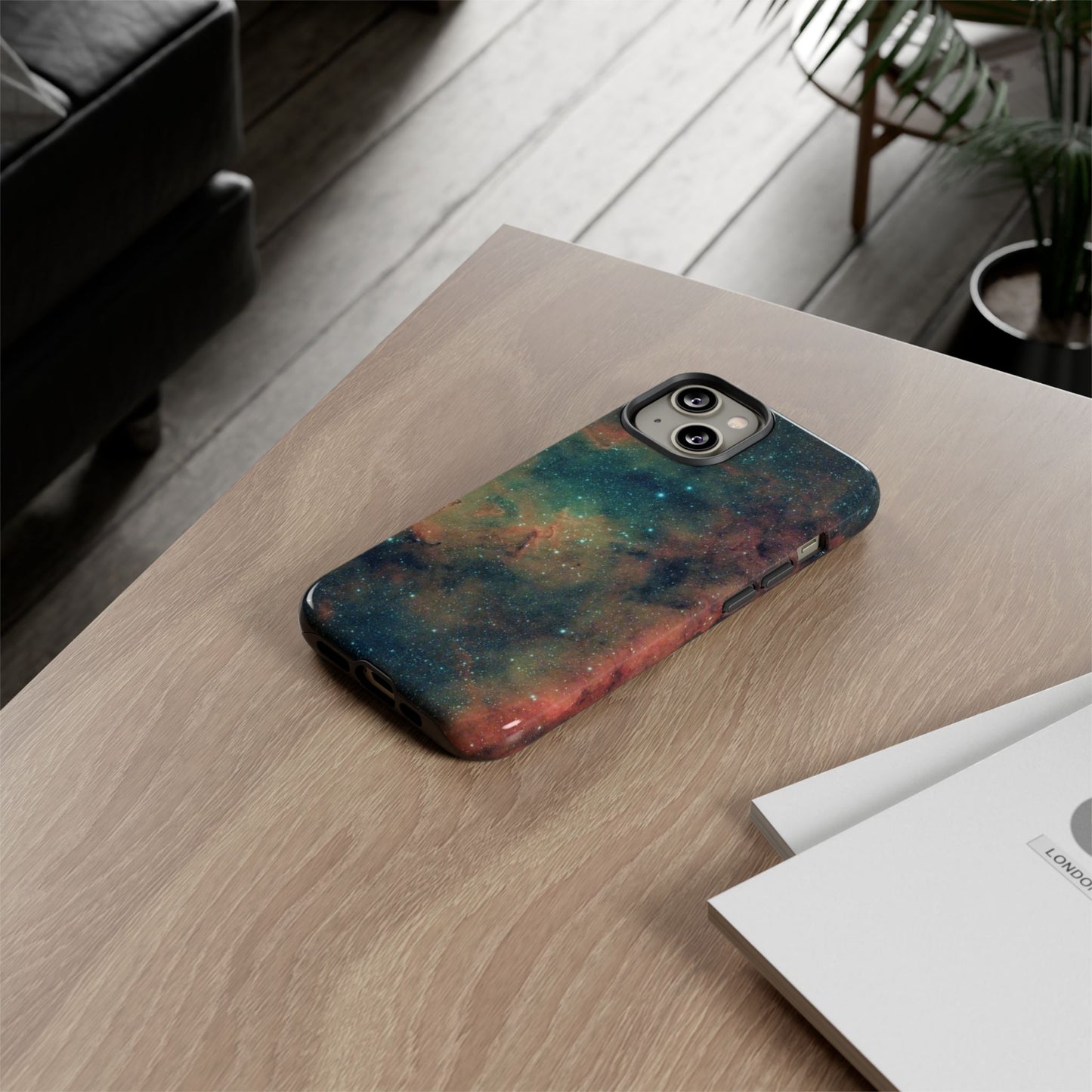 Tough Phone Case - Cosmic Nebula Design