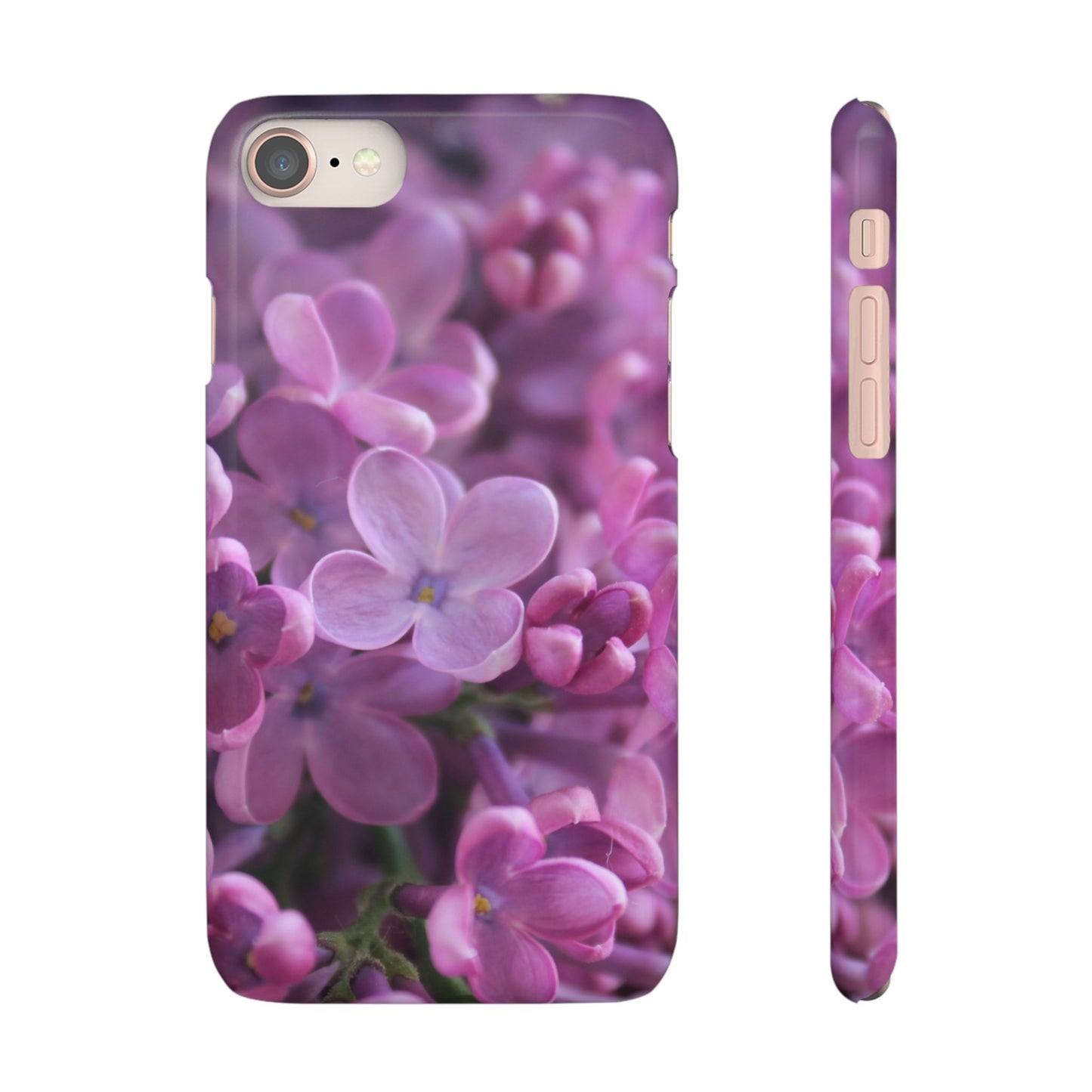 Snap Cases – Vibrant Purple Blossom Design for a Personalized Touch