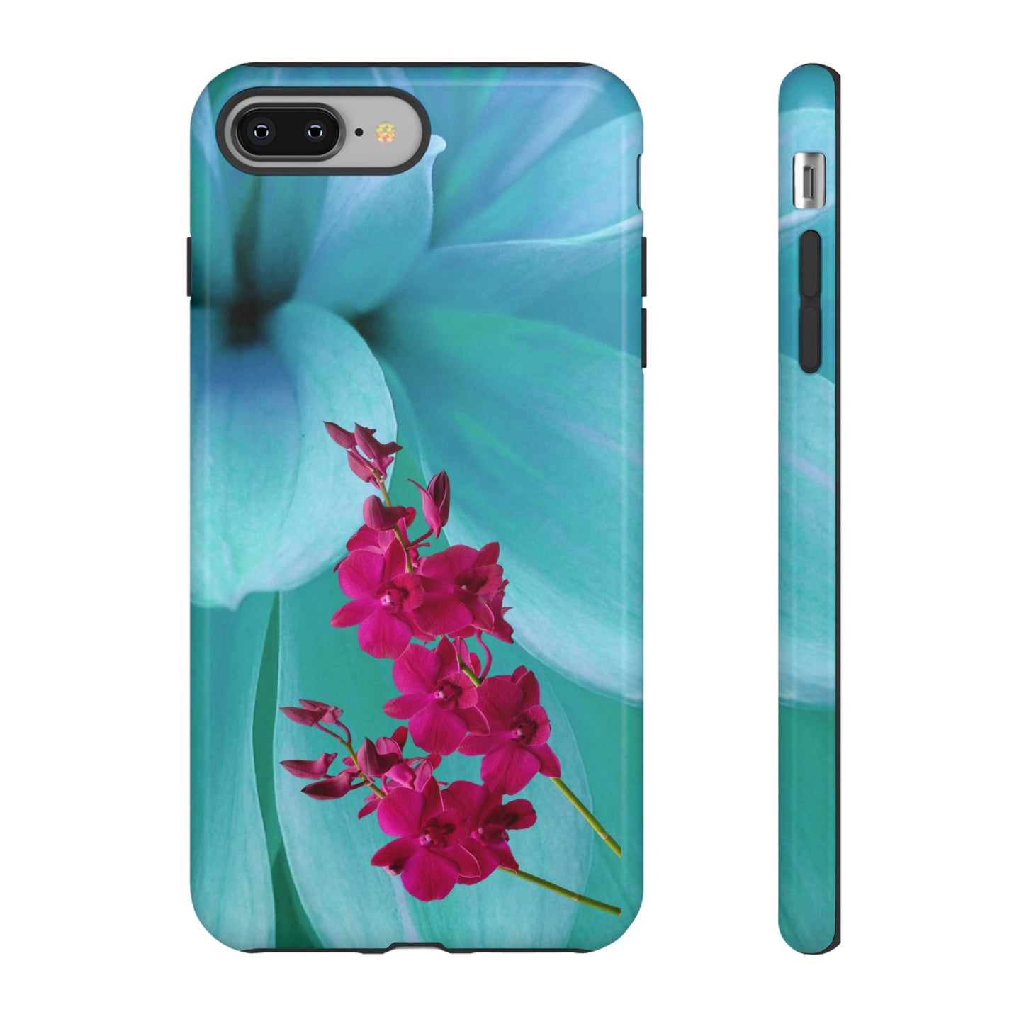 Tough Phone Case - Elegant Orchid Design