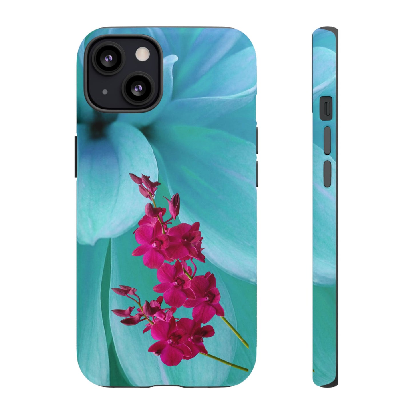 Tough Phone Case - Elegant Orchid Design