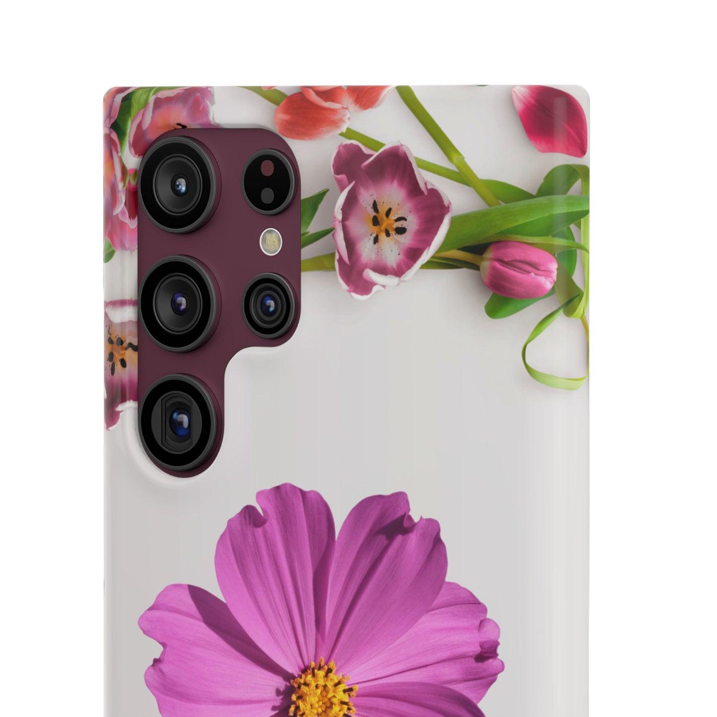 Snap Case- Elegant Flower Design