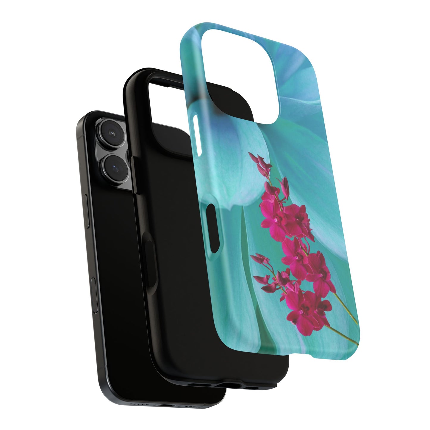 Tough Phone Case - Elegant Orchid Design