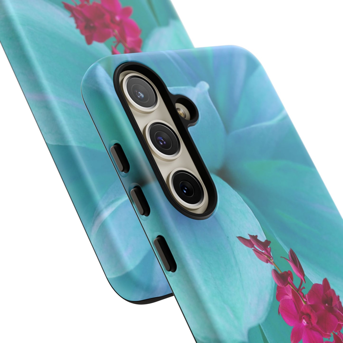 Tough Phone Case - Elegant Orchid Design