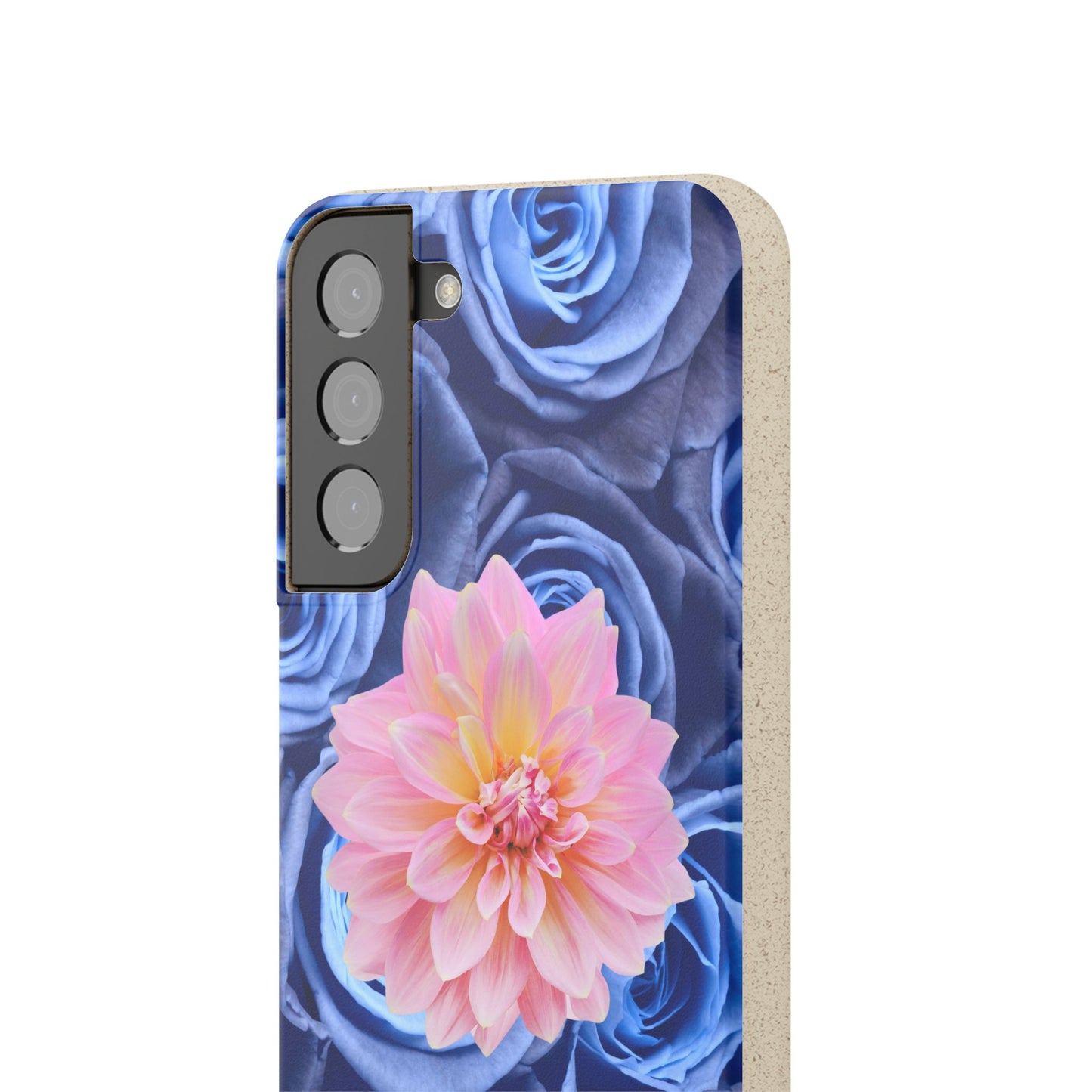 Biodegradable Cases- Blue Roses Design