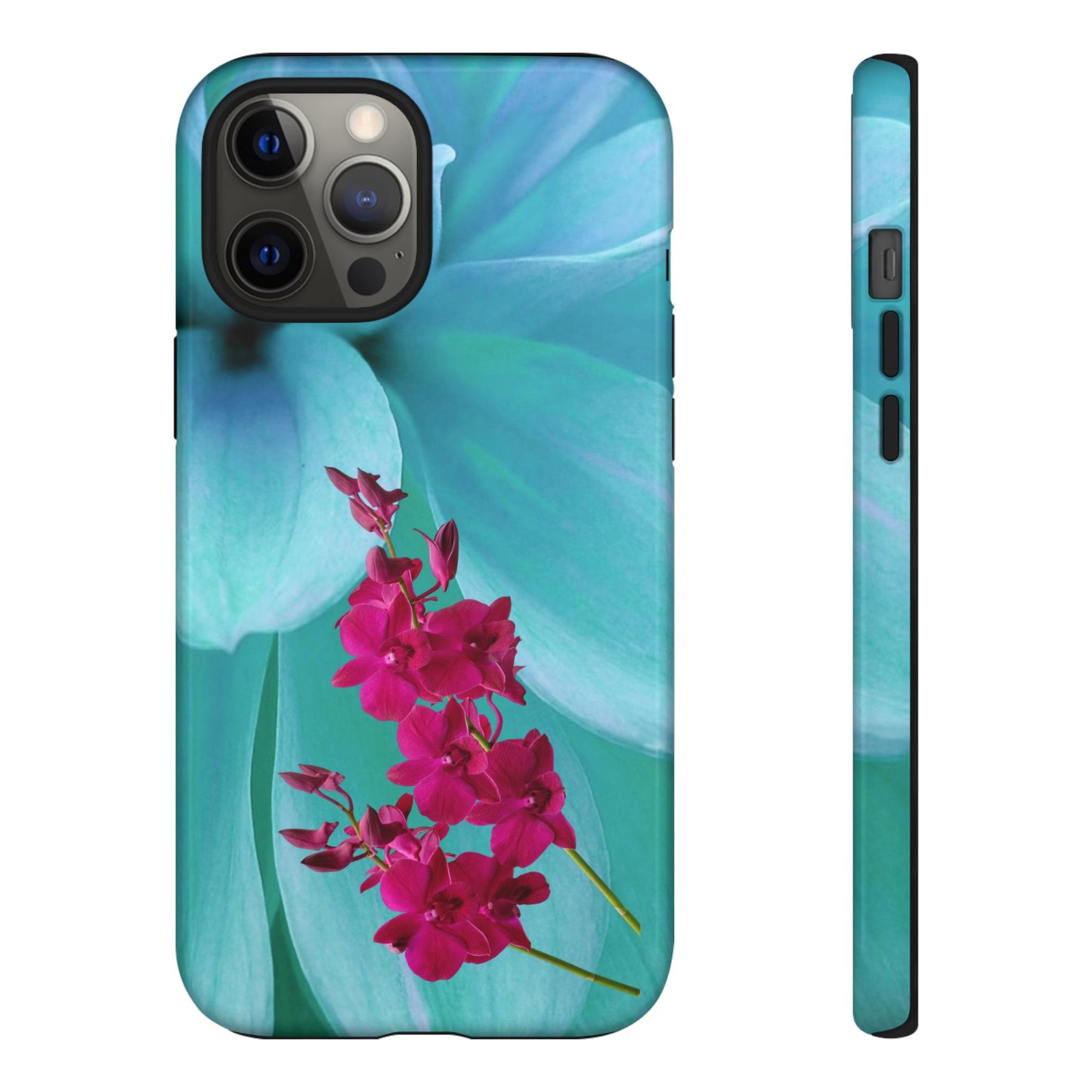 Tough Phone Case - Elegant Orchid Design