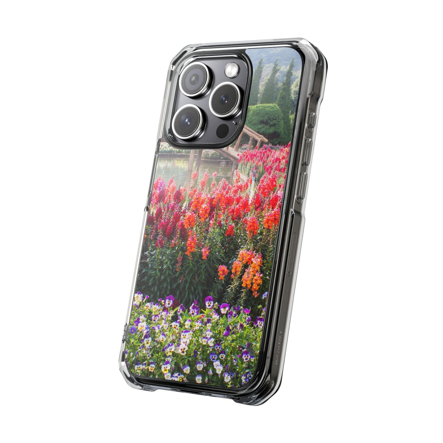 Magnetic Clear Impact Case - Nature-Inspired Phone Protection