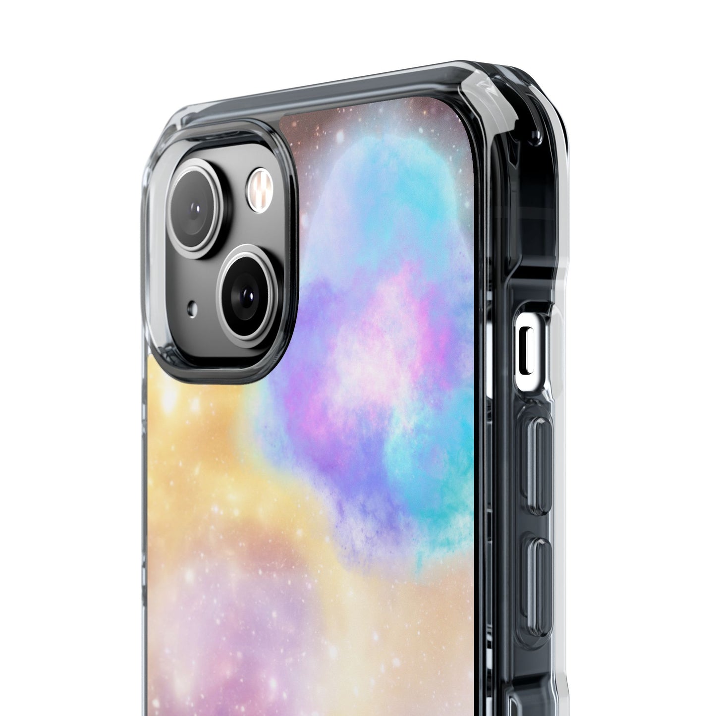 Magnetic Clear Phone Case - Cosmic Colors