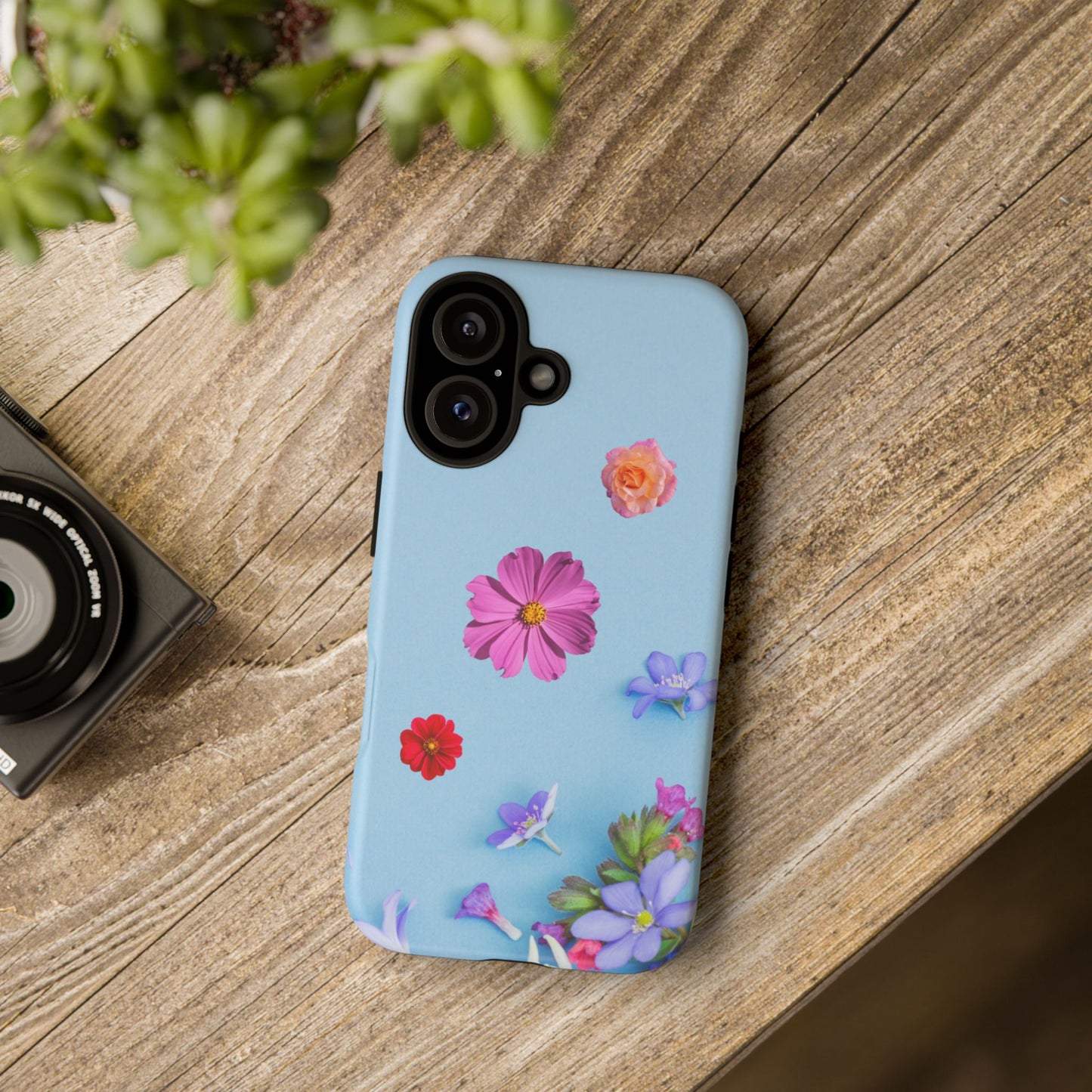 Tough Phone Case - Colorful Flower Design for Spring & Summer