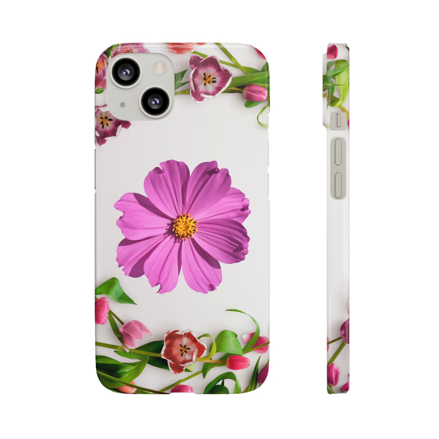 Snap Case- Elegant Flower Design