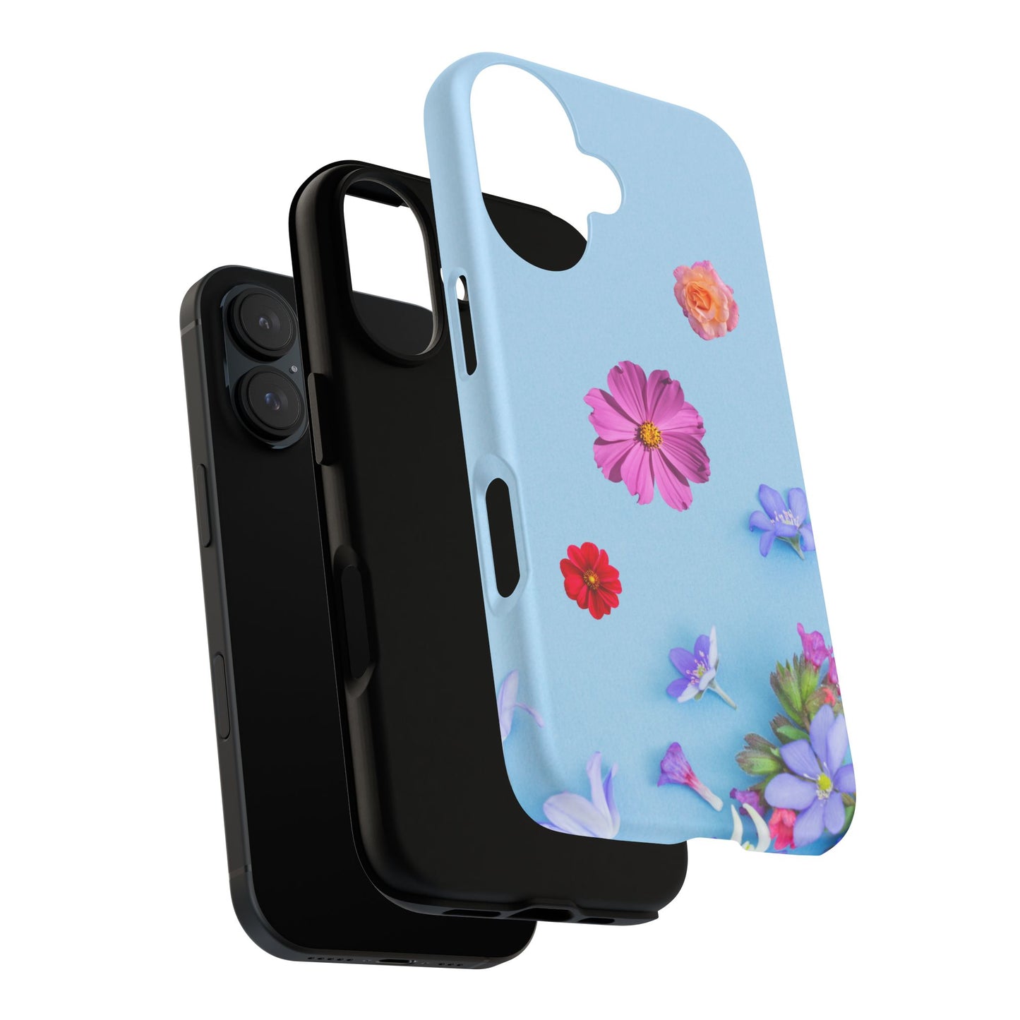 Tough Phone Case - Colorful Flower Design for Spring & Summer