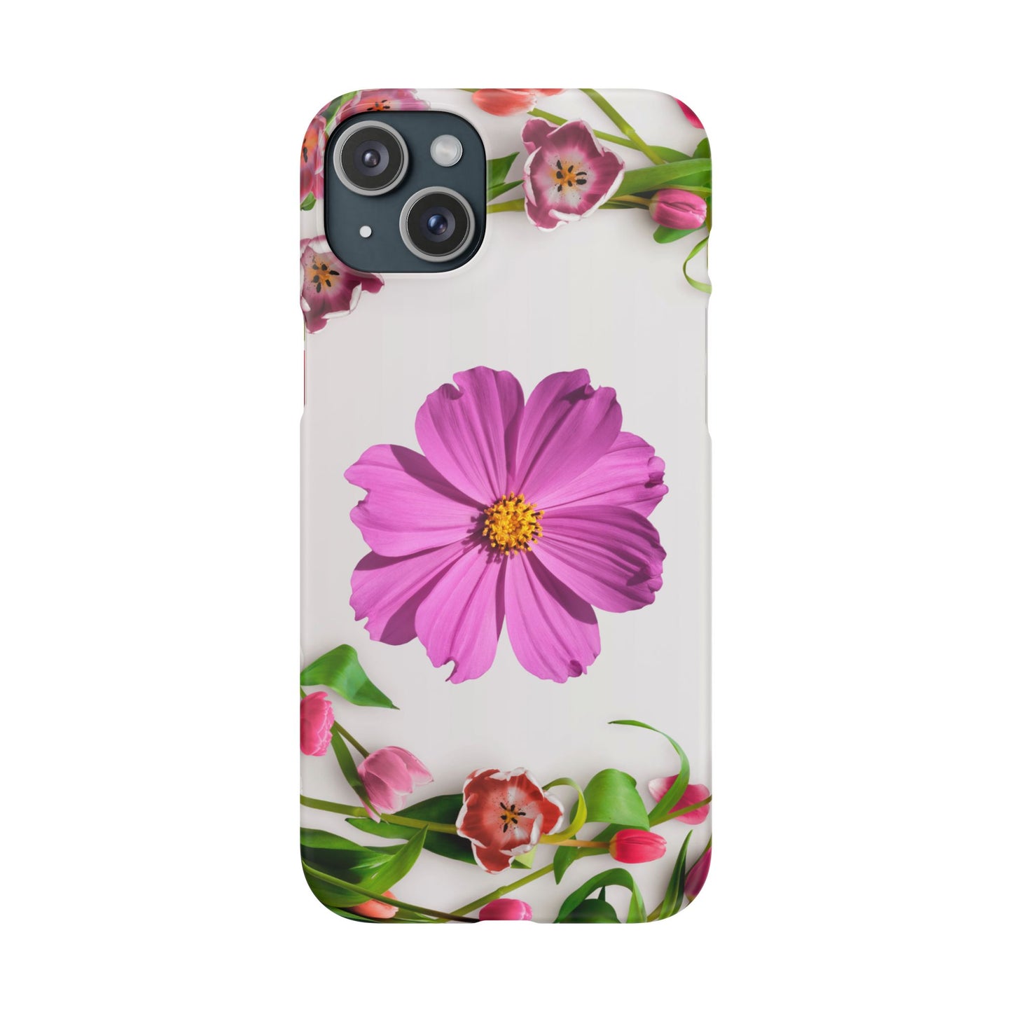 Snap Case- Elegant Flower Design