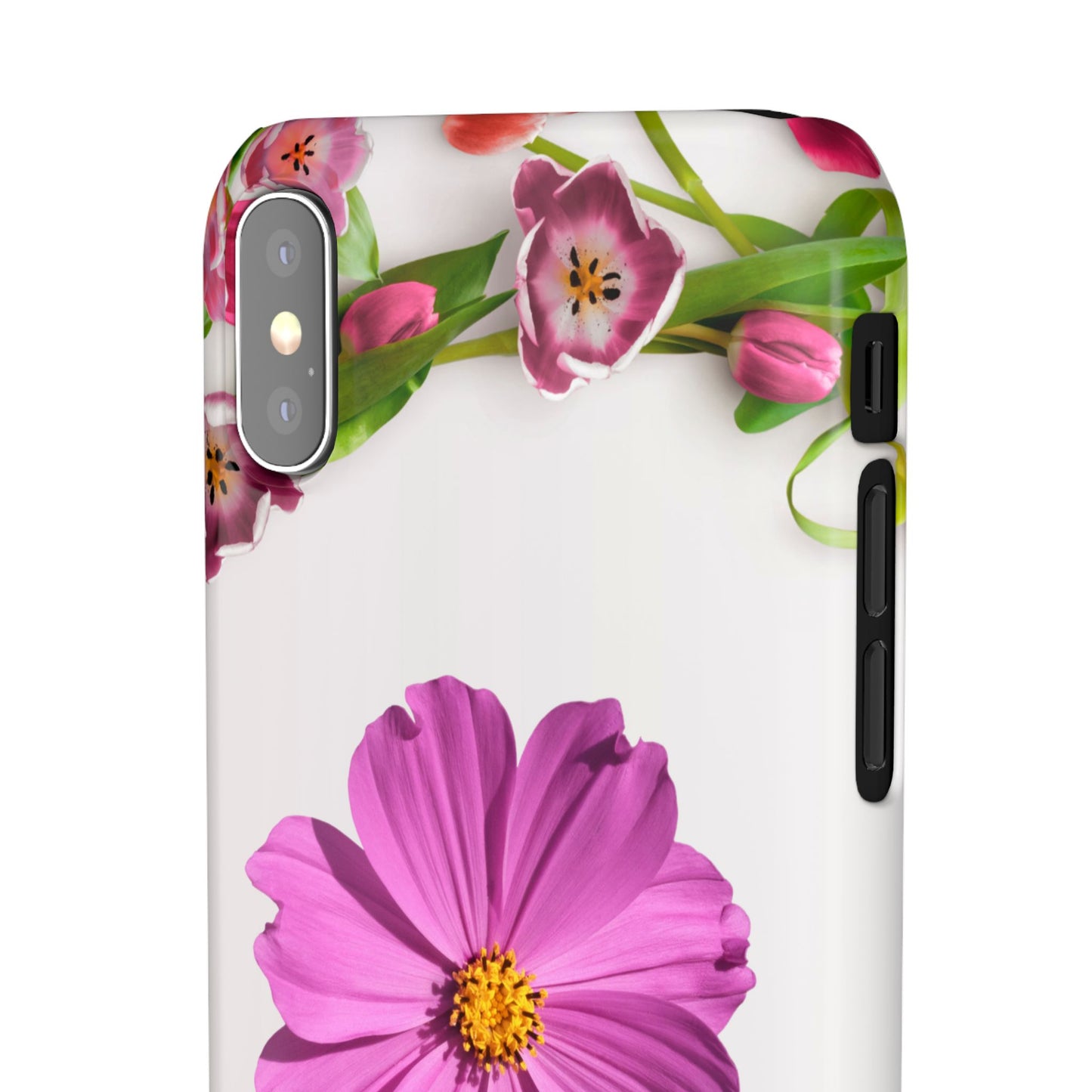 Snap Case- Elegant Flower Design