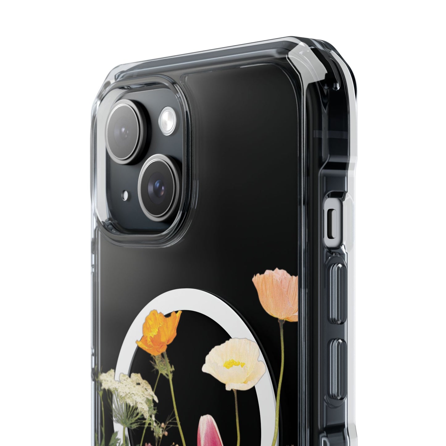 Magnetic Clear iPhone Case - Impact Protection for Nature Lovers