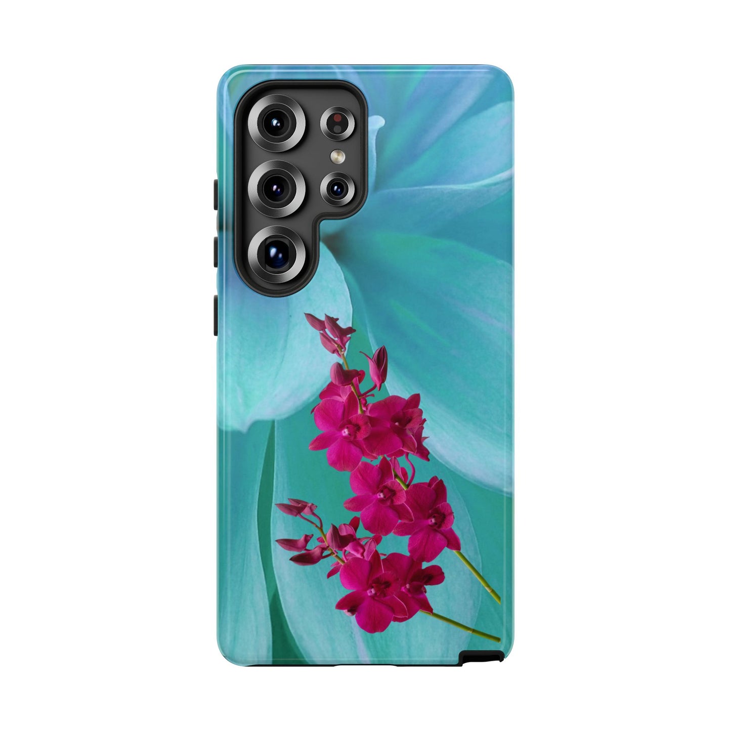 Tough Phone Case - Elegant Orchid Design