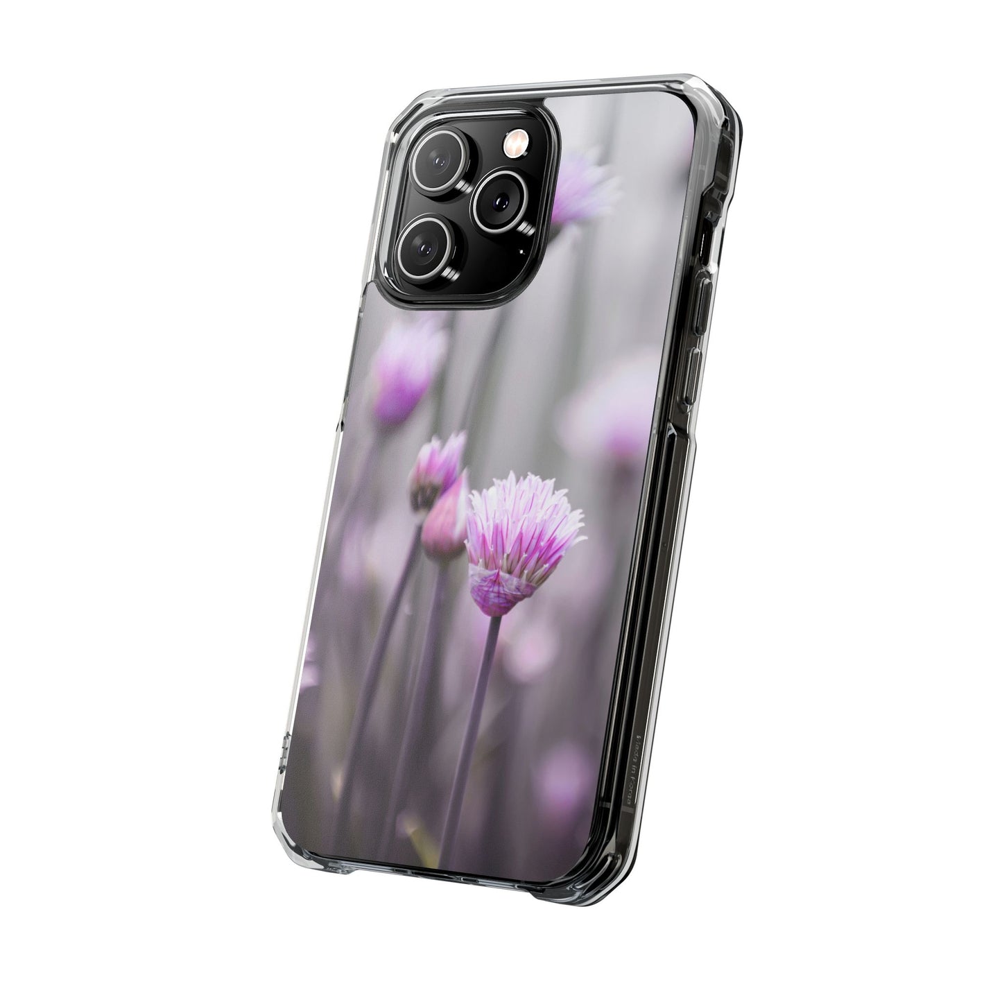 Magnetic Clear Impact Case - Protective Phone Case with Nature Design