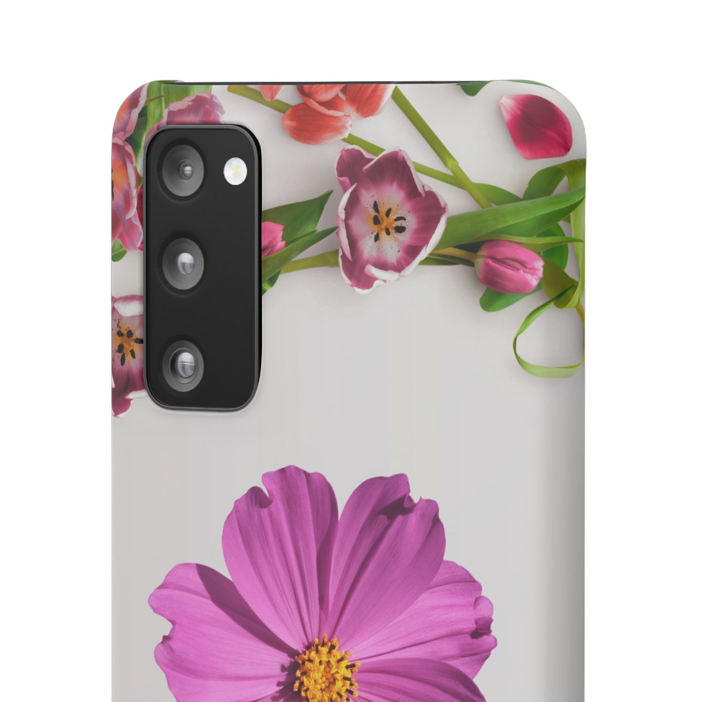 Snap Case- Elegant Flower Design