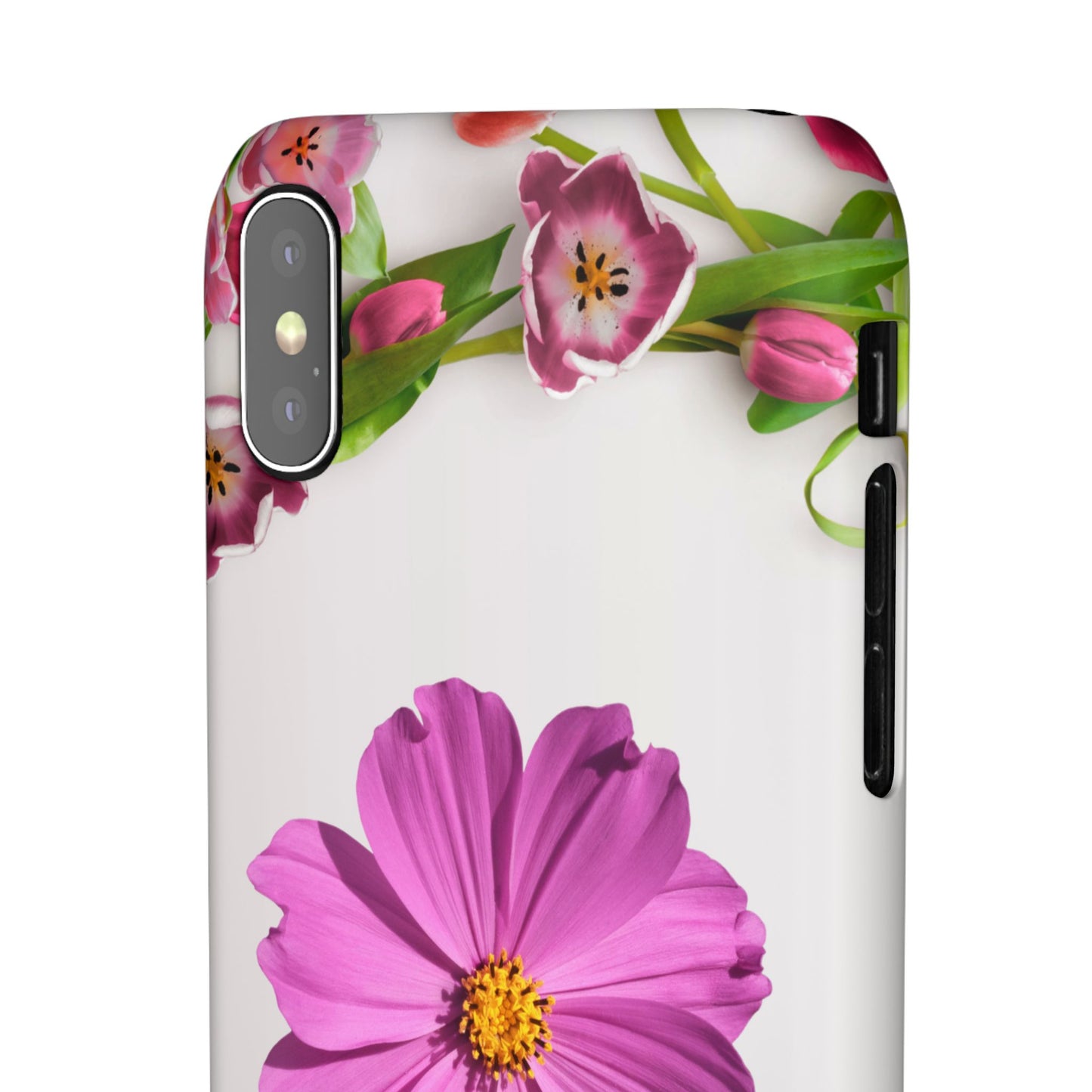 Snap Case- Elegant Flower Design