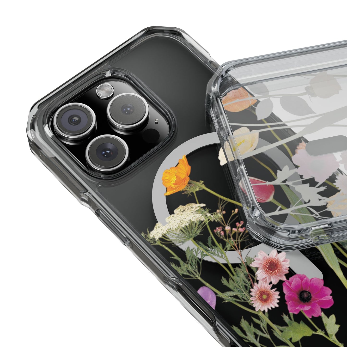 Magnetic Clear iPhone Case - Impact Protection for Nature Lovers