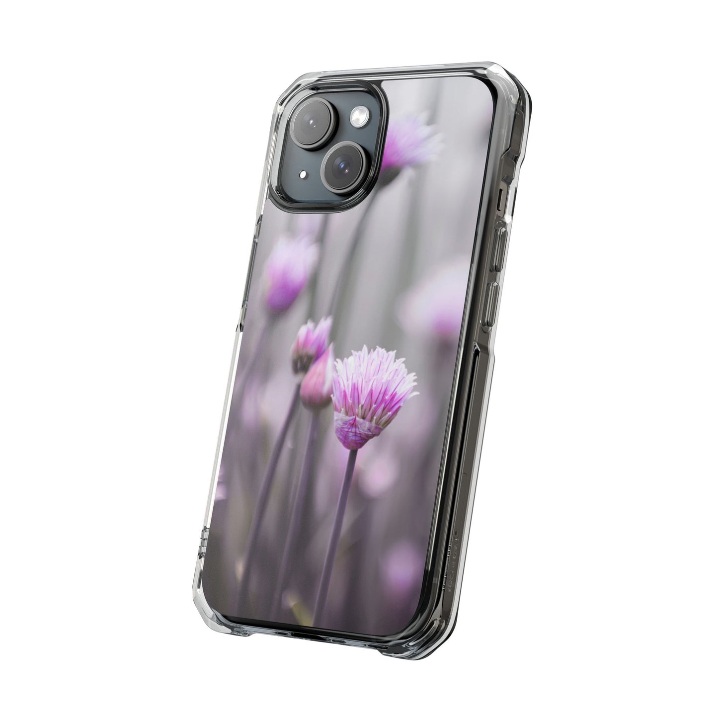 Magnetic Clear Impact Case - Protective Phone Case with Nature Design