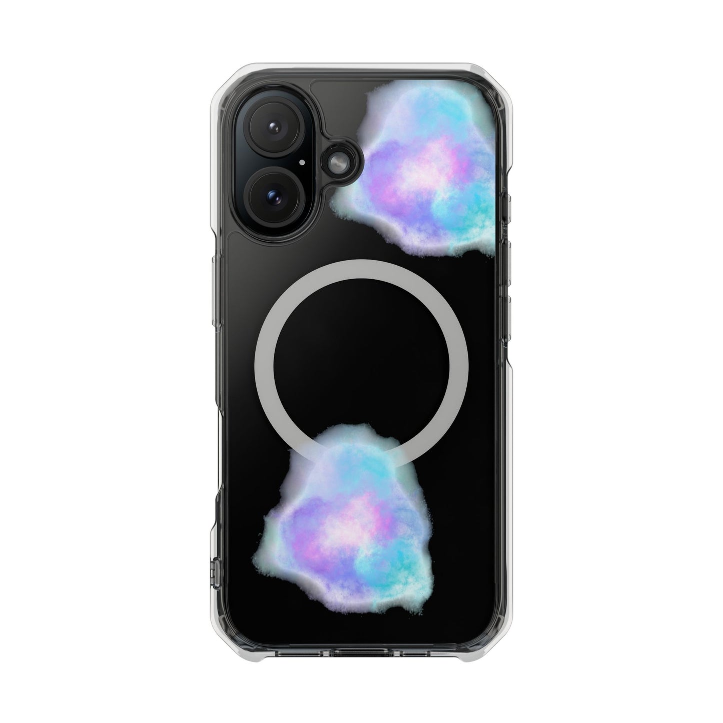 Magnetic Clear Impact Case - Star Dust