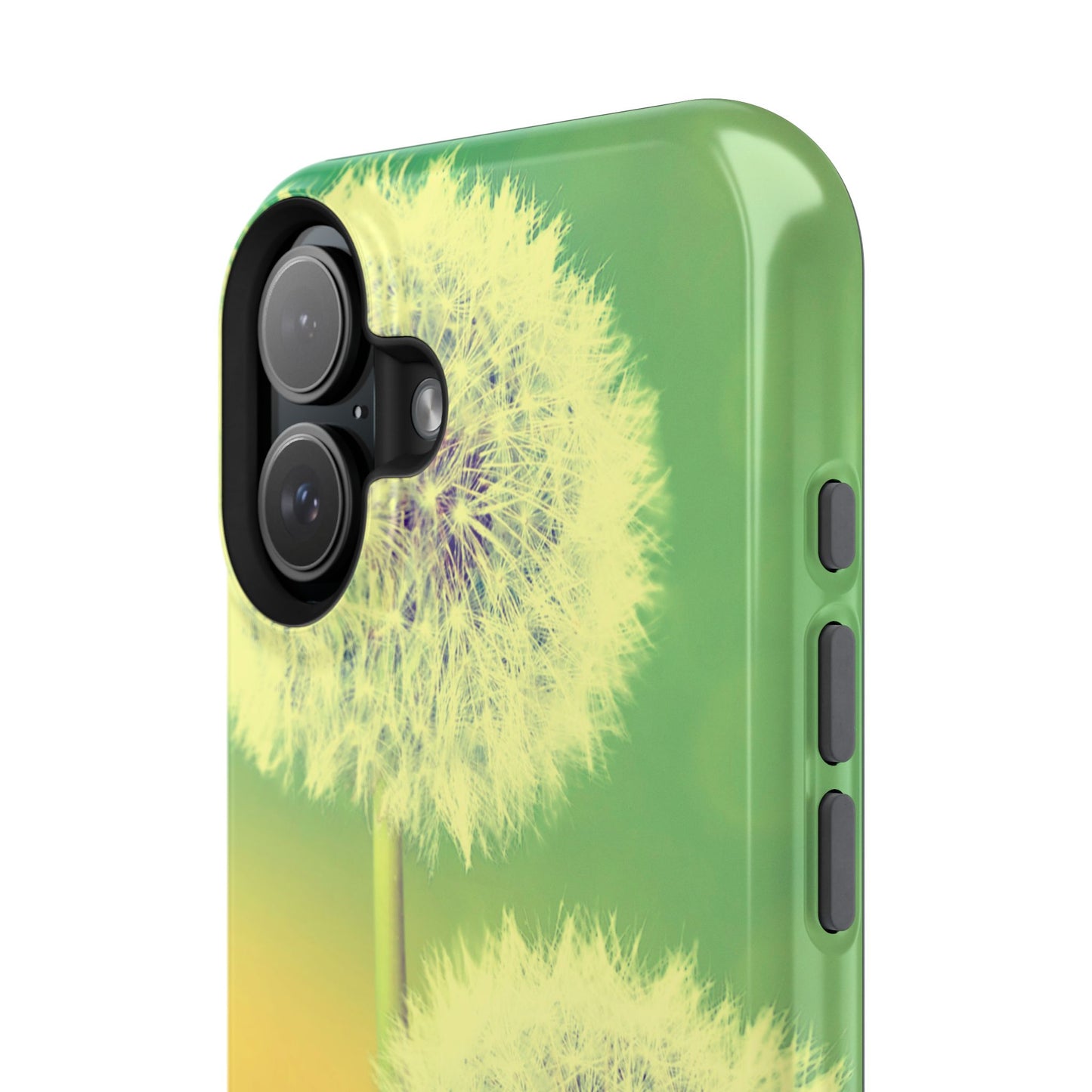 Impact-Resistant Phone Case - Whimsical Dandelion