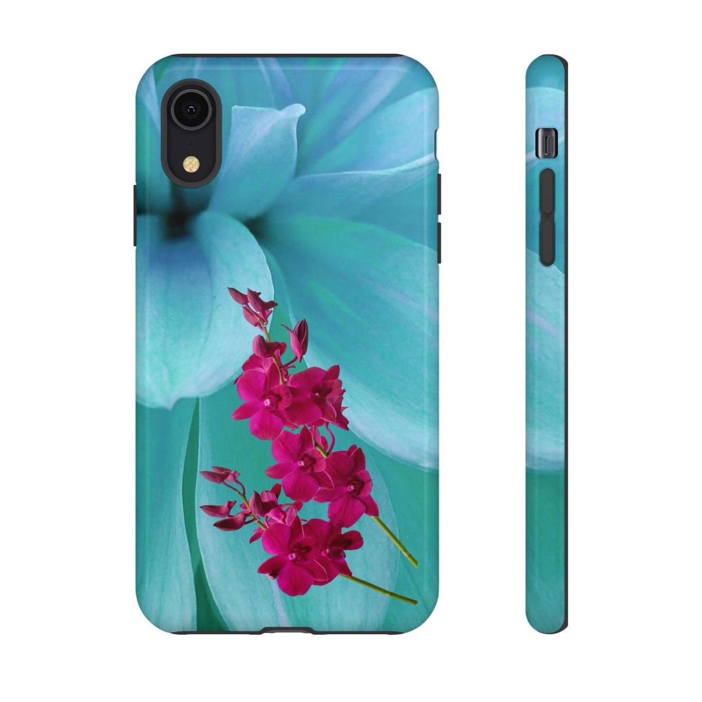 Tough Phone Case - Elegant Orchid Design