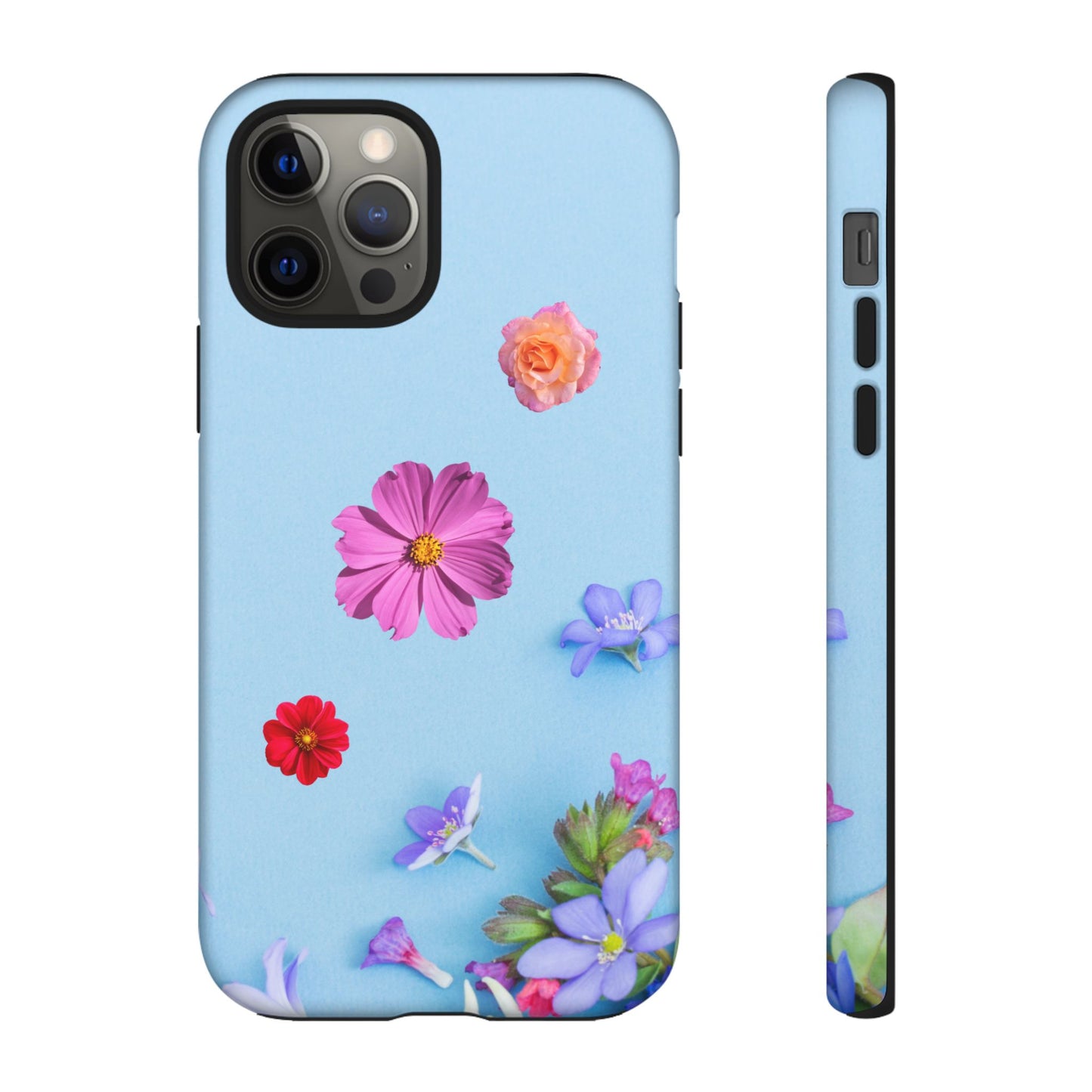 Tough Phone Case - Colorful Flower Design for Spring & Summer