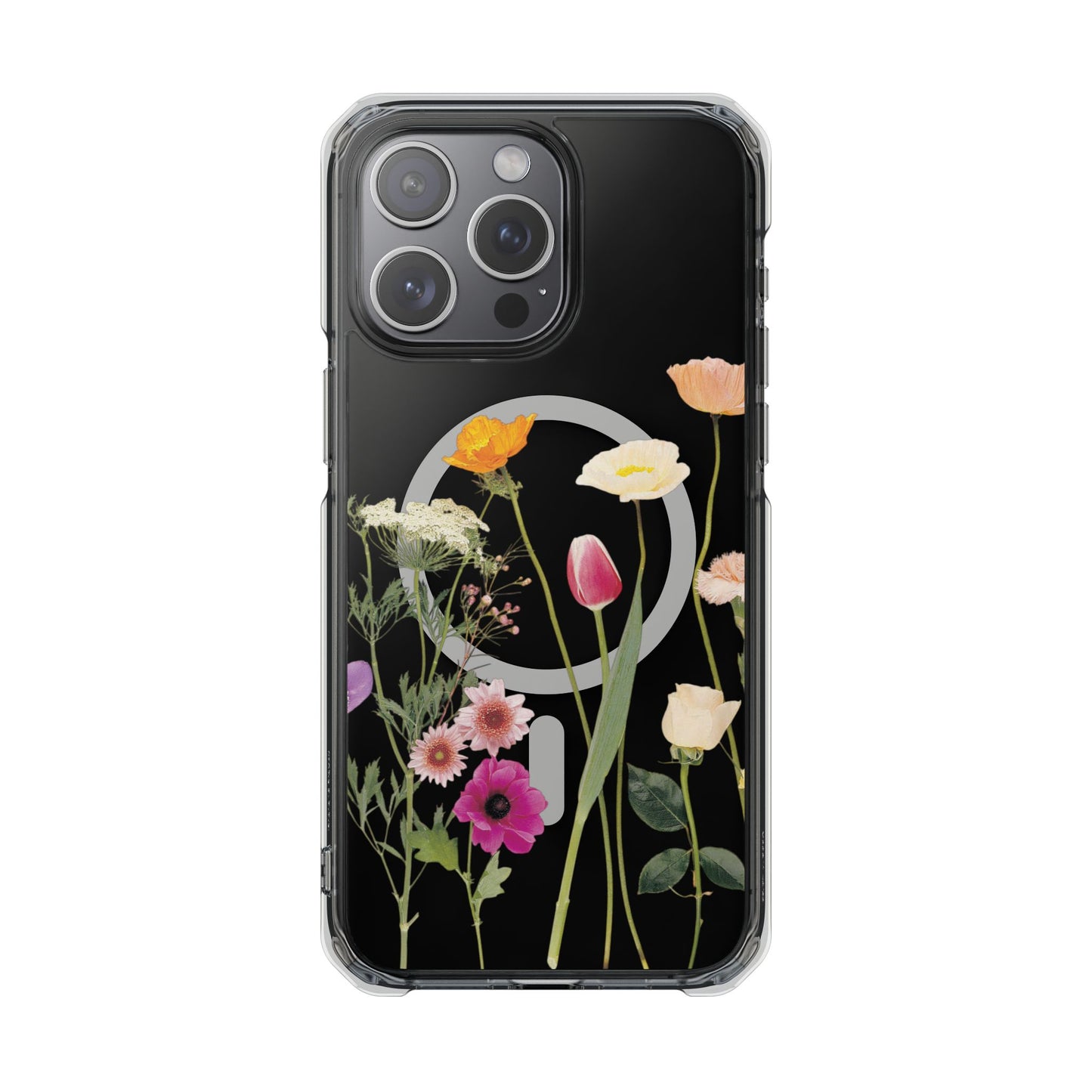 Magnetic Clear iPhone Case - Impact Protection for Nature Lovers