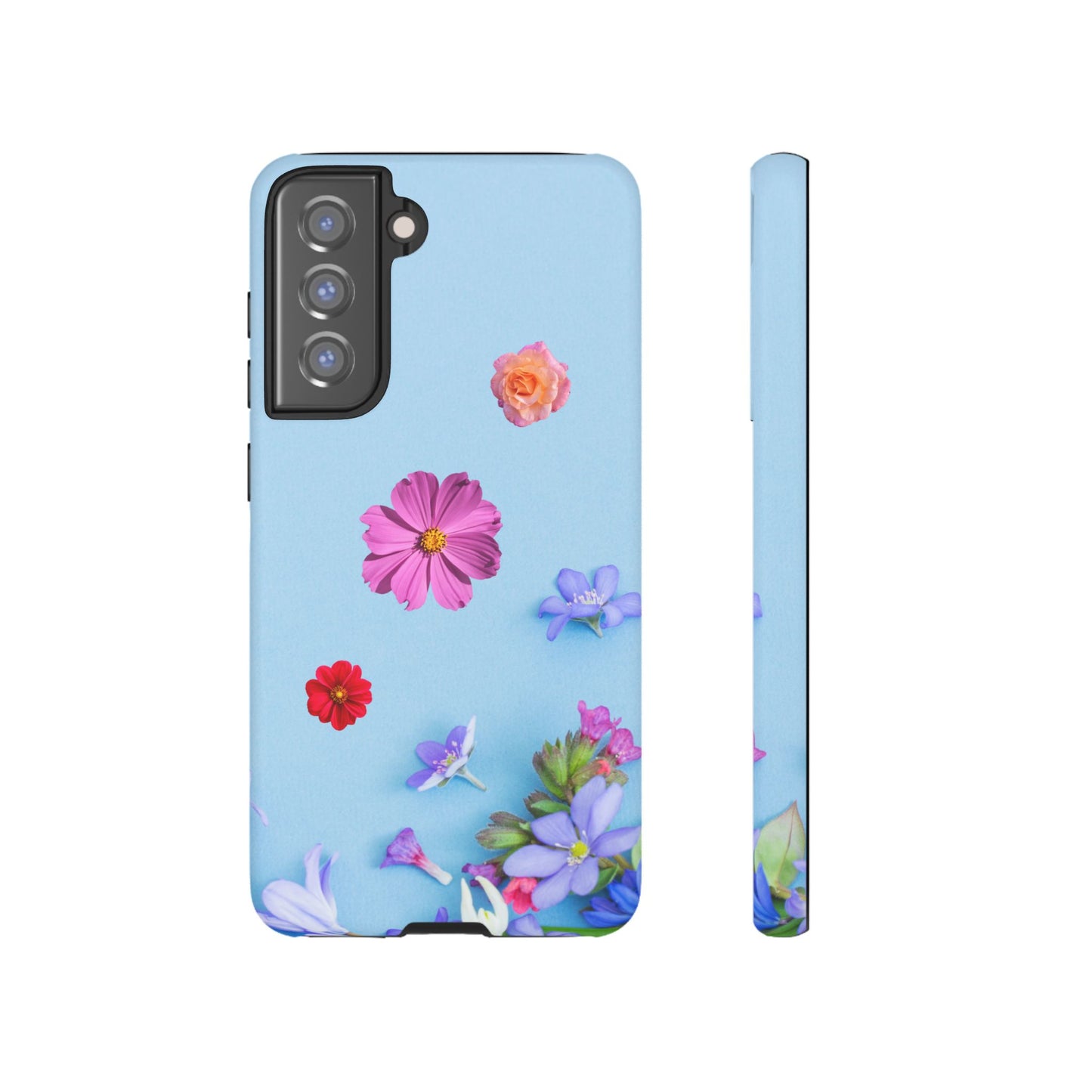 Tough Phone Case - Colorful Flower Design for Spring & Summer