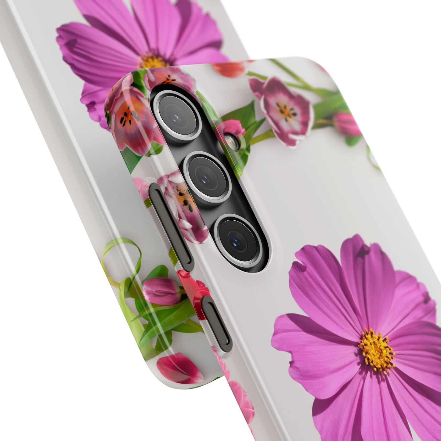 Snap Case- Elegant Flower Design