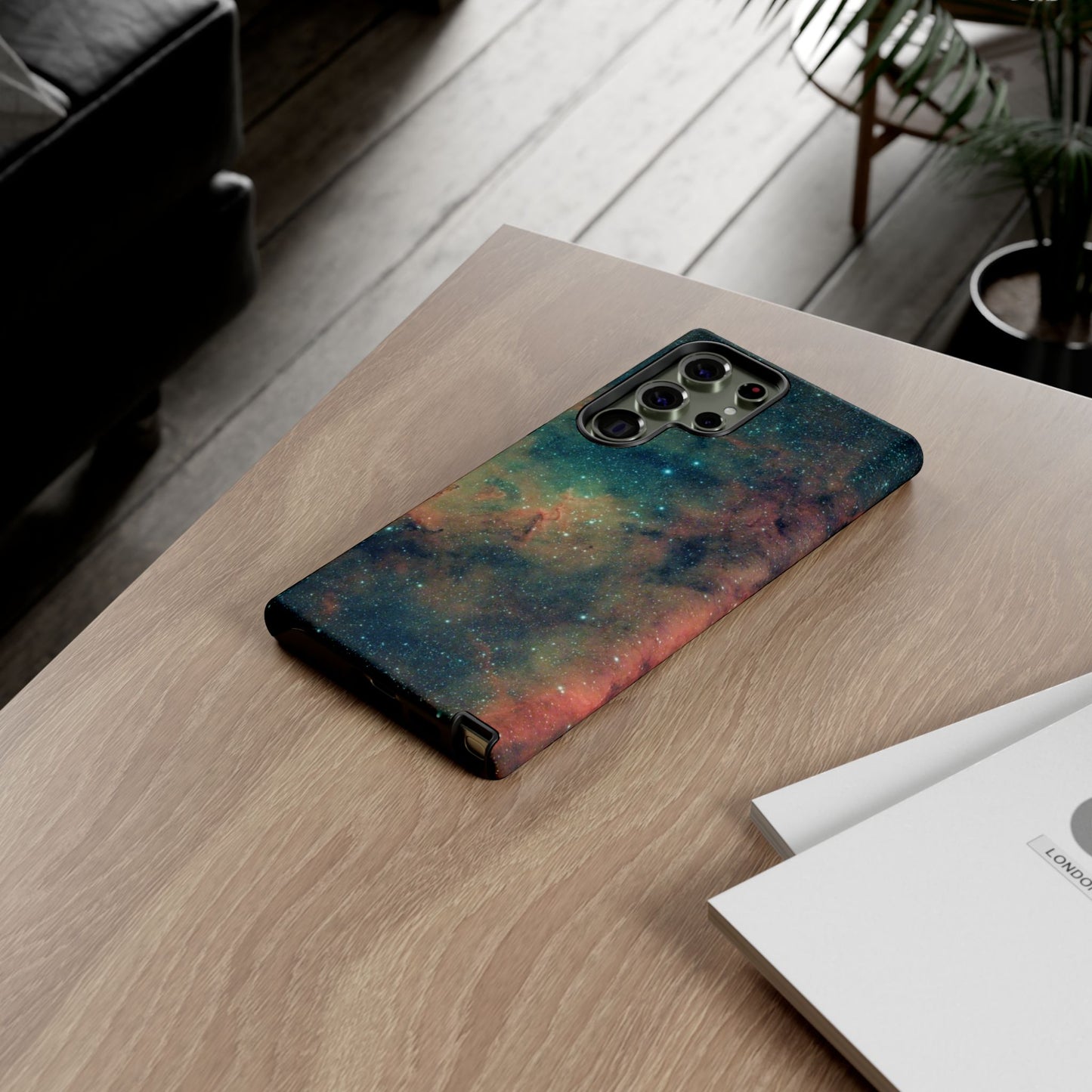 Tough Phone Case - Cosmic Nebula Design