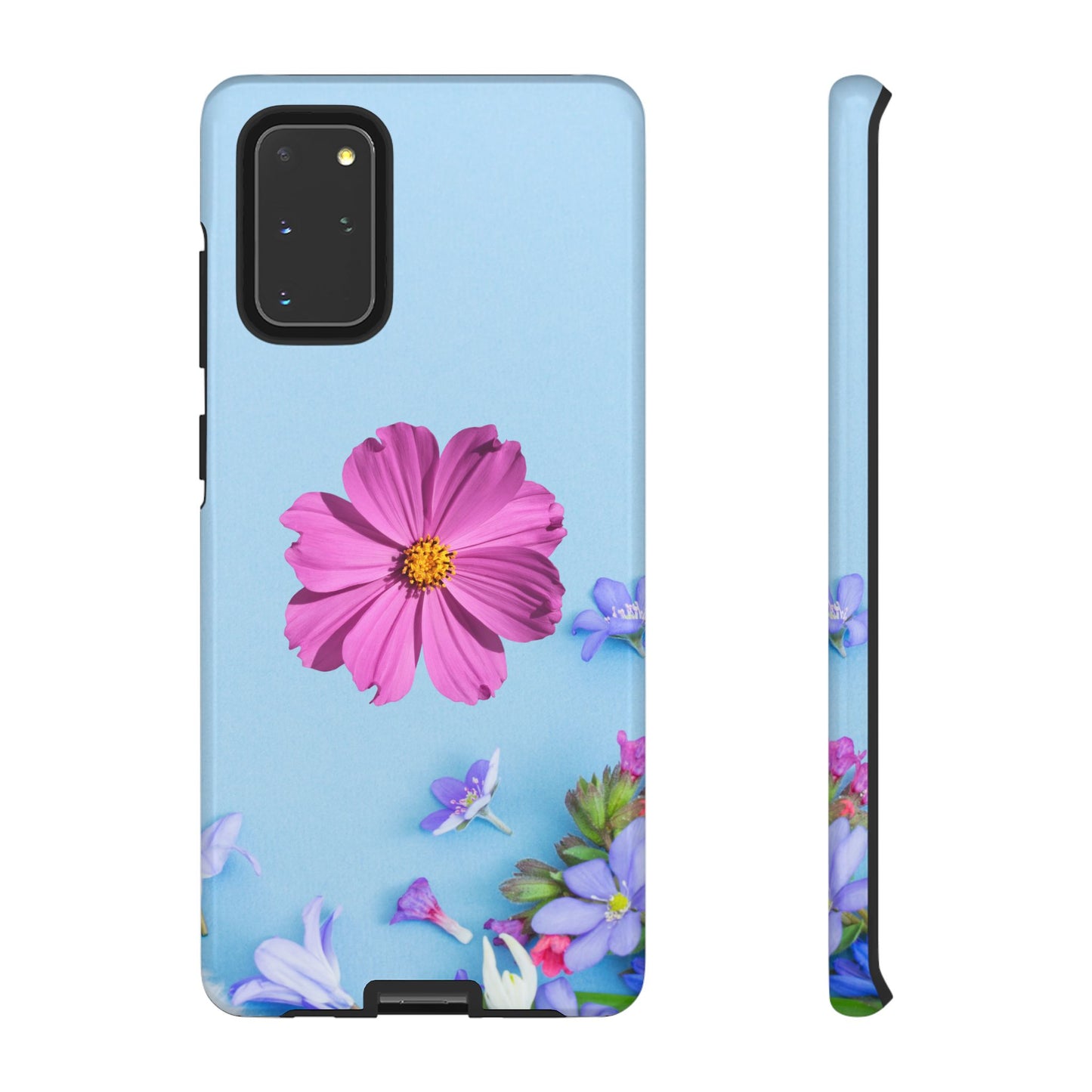 Tough Phone Case - Durable Protection with Vibrant Flower Design