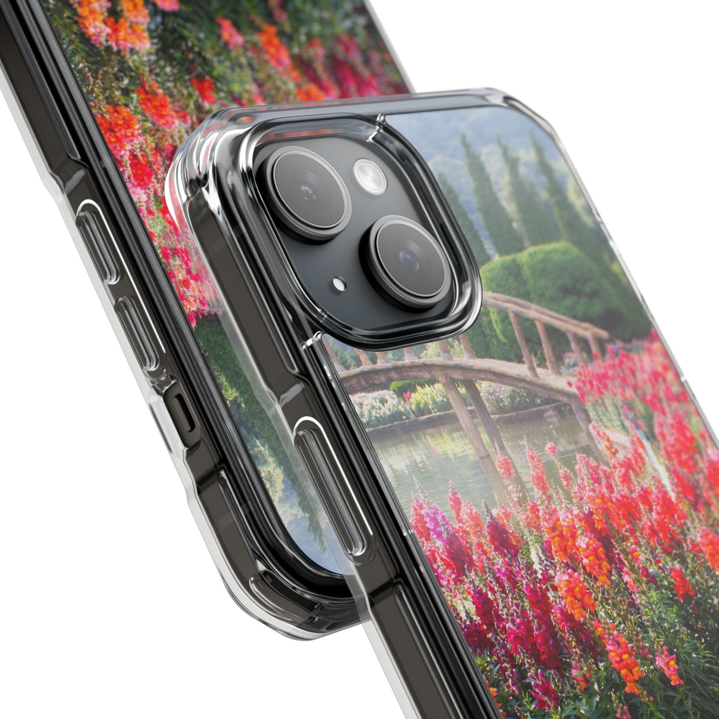 Magnetic Clear Impact Case - Nature-Inspired Phone Protection