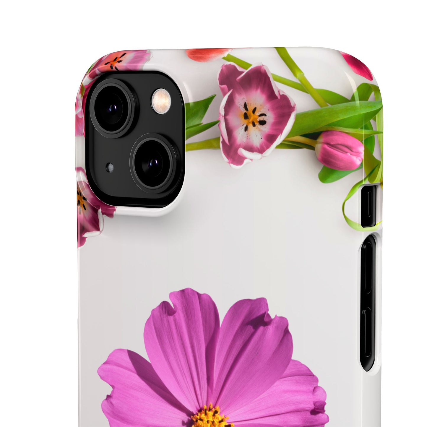 Snap Case- Elegant Flower Design