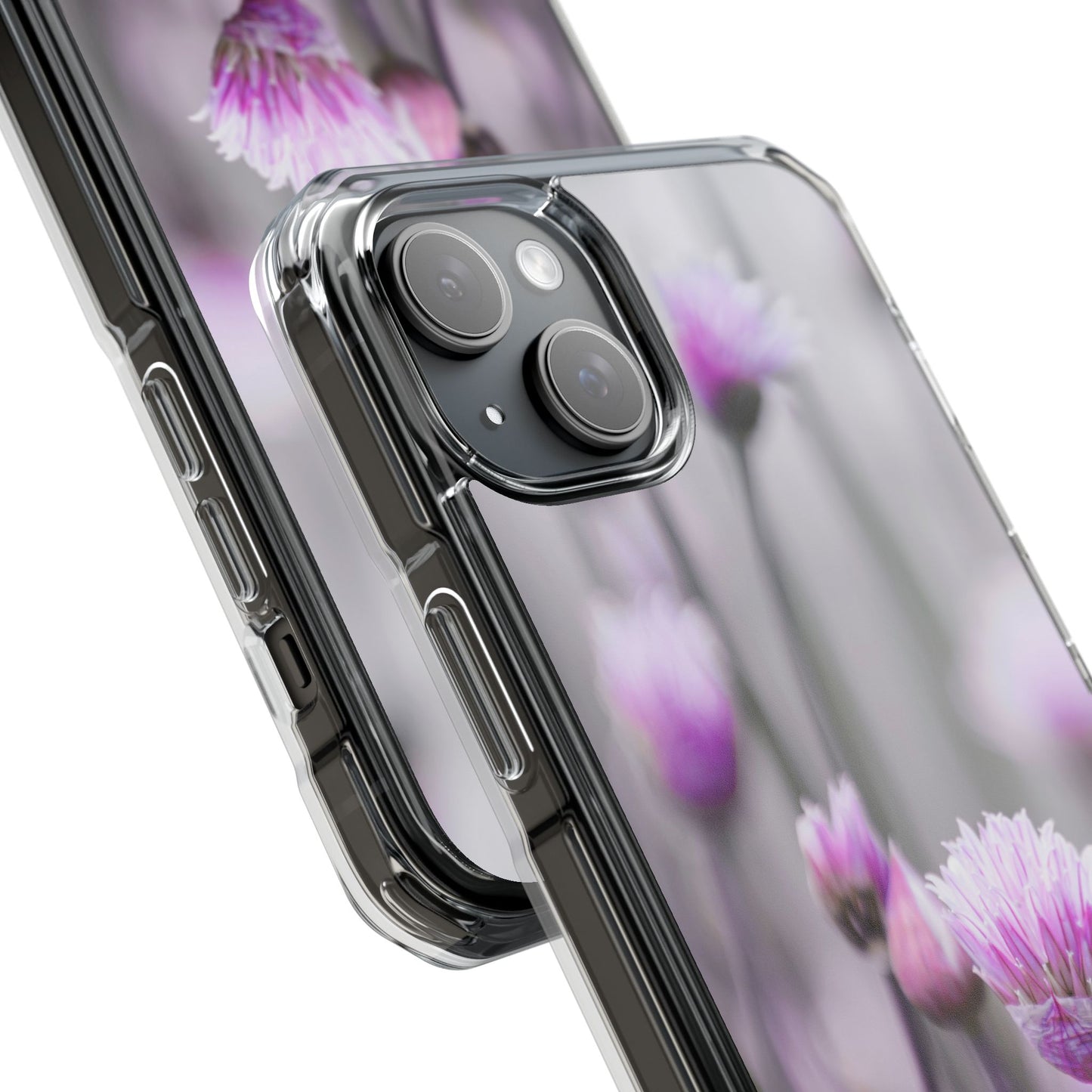 Magnetic Clear Impact Case - Protective Phone Case with Nature Design