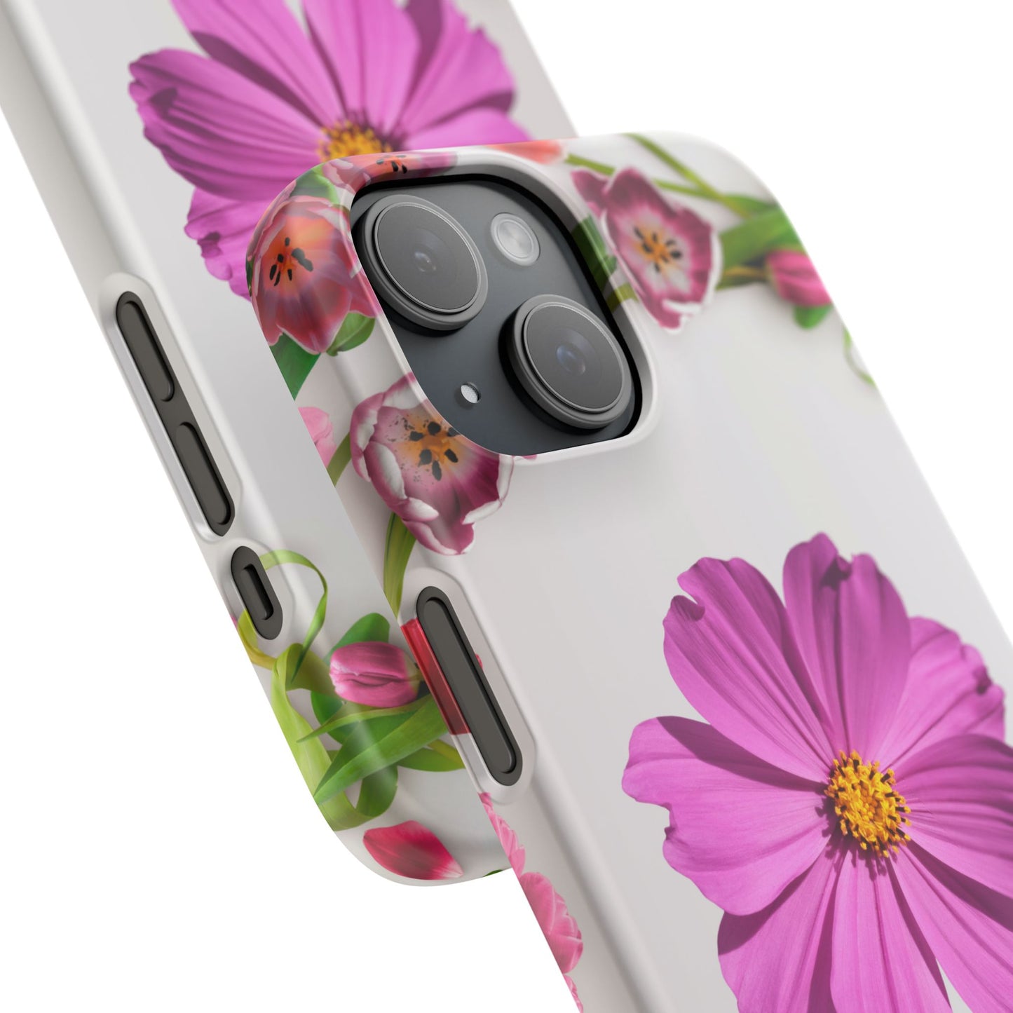 Snap Case- Elegant Flower Design