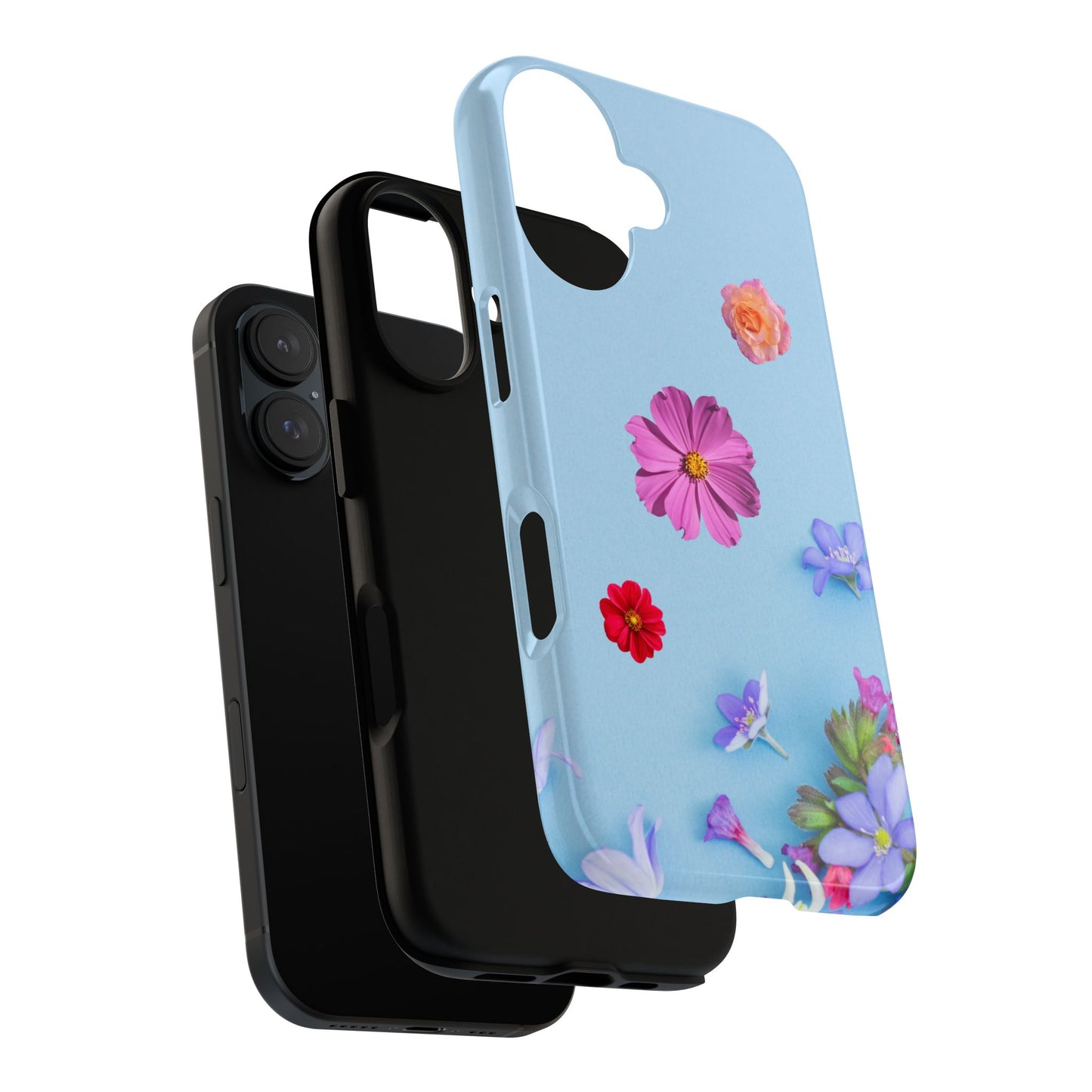 Tough Phone Case - Colorful Flower Design for Spring & Summer