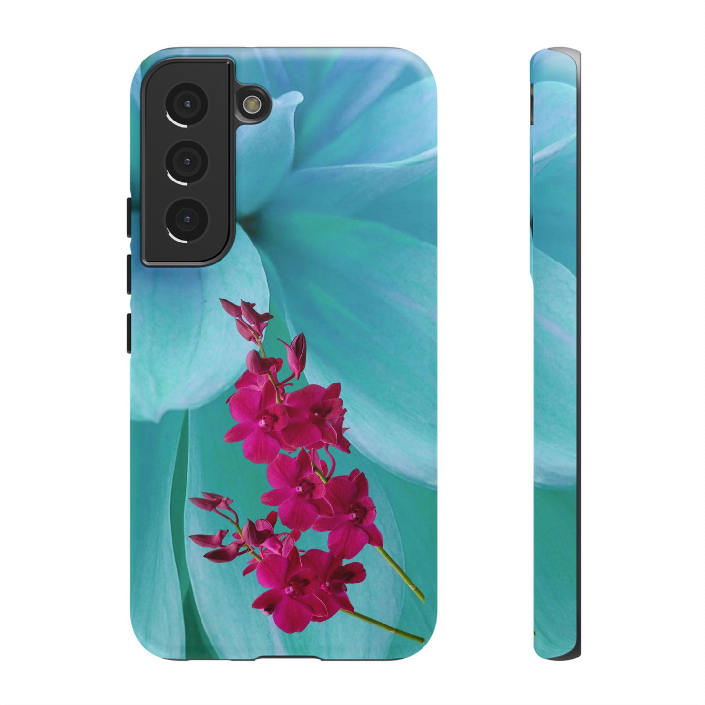 Tough Phone Case - Elegant Orchid Design