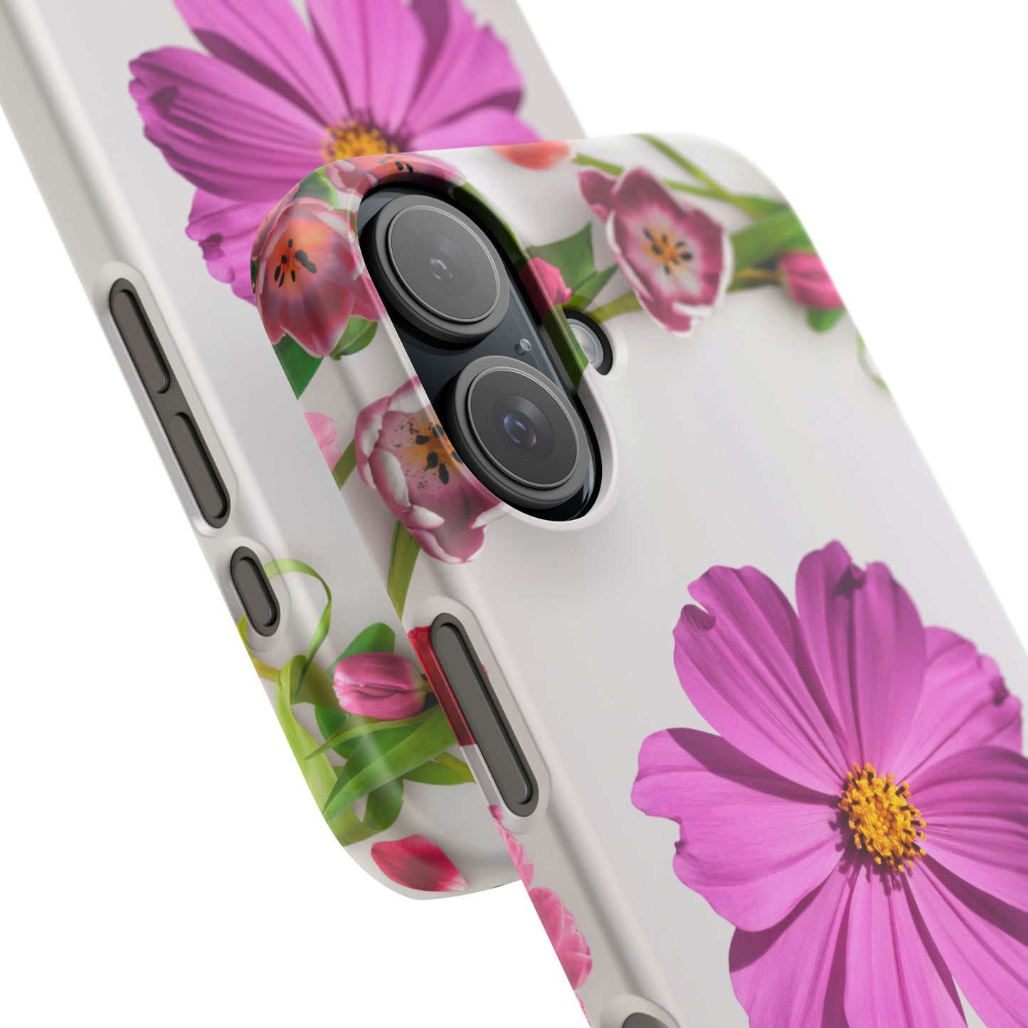 Snap Case- Elegant Flower Design