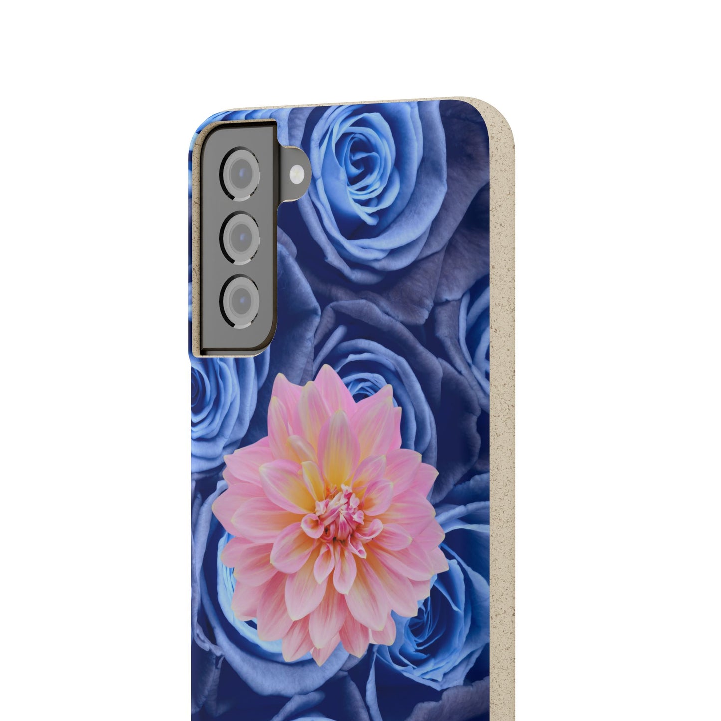 Biodegradable Cases- Blue Roses Design