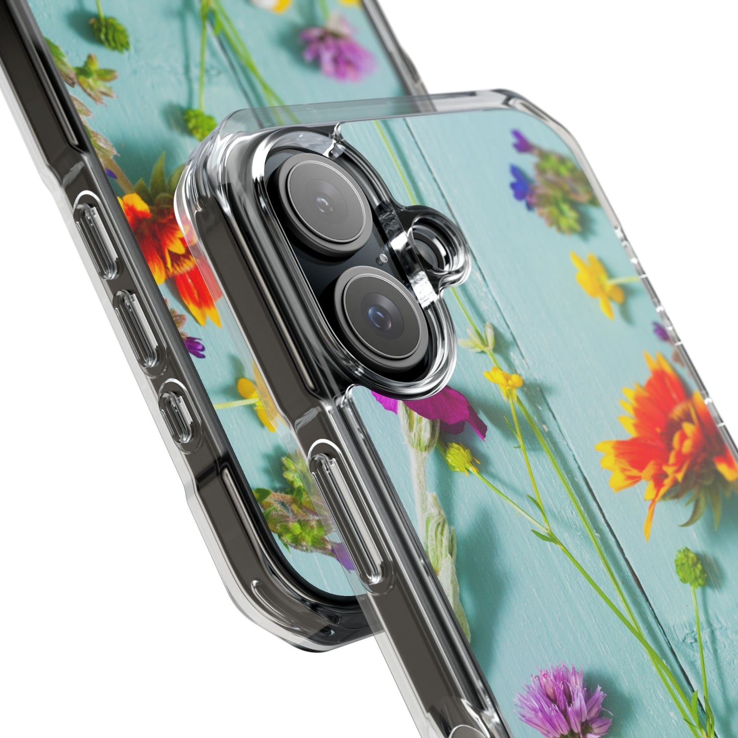 Magnetic Clear Impact Cases- Blossom Field