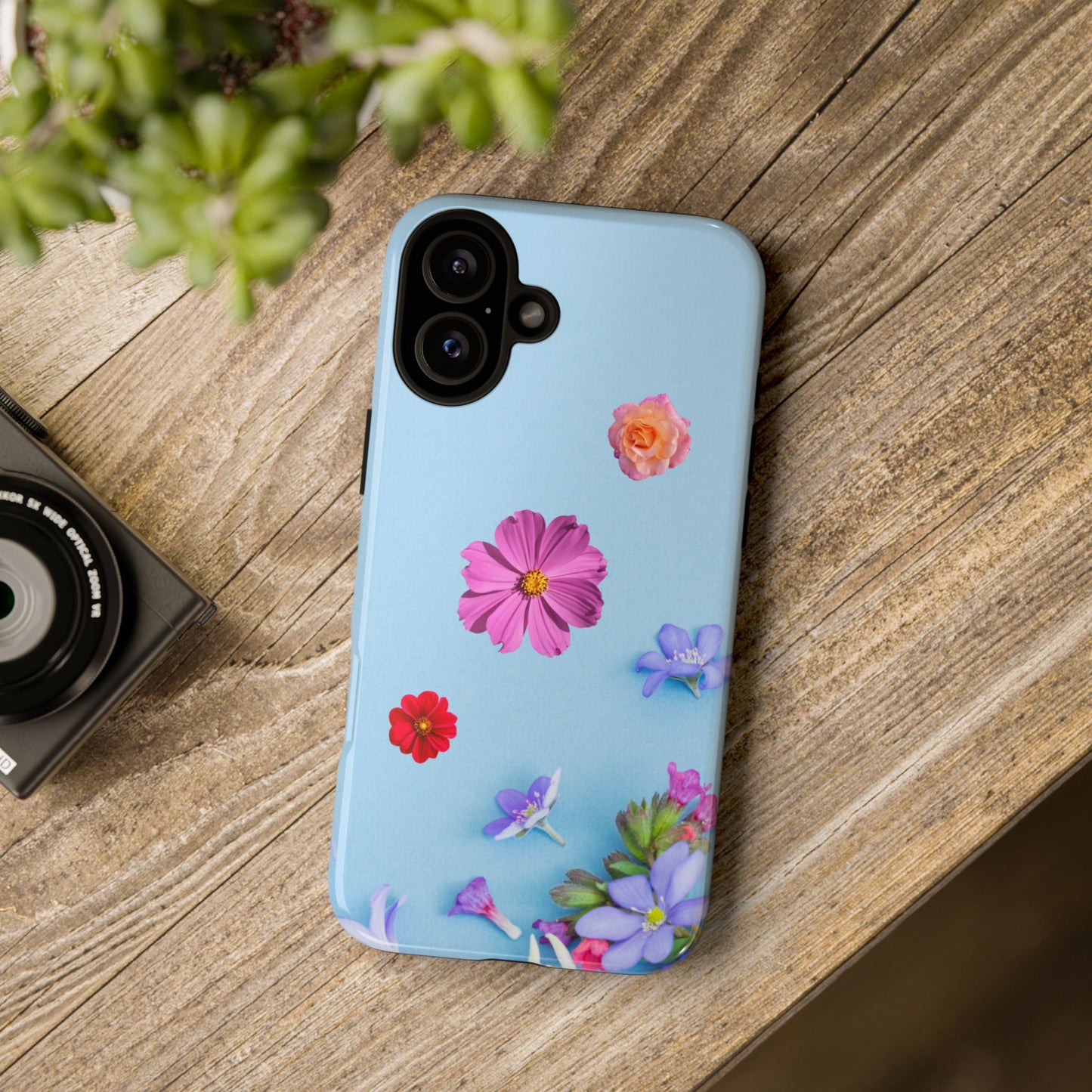 Tough Phone Case - Colorful Flower Design for Spring & Summer