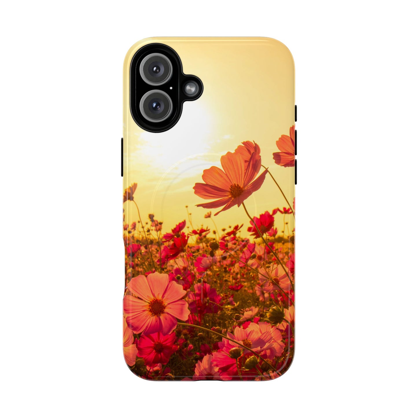 Tough Magnetic Phone Case – Vibrant Floral  and Stylish Protection for Nature Lovers