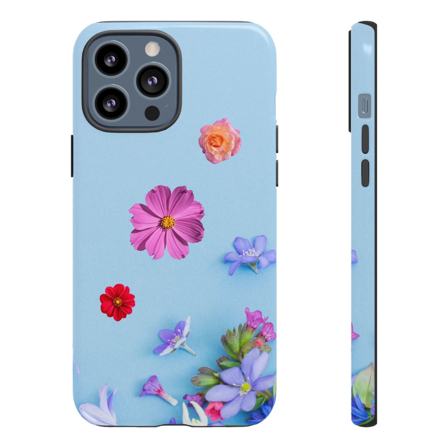 Tough Phone Case - Colorful Flower Design for Spring & Summer