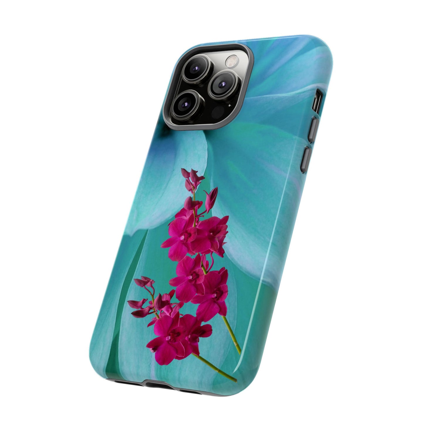 Tough Phone Case - Elegant Orchid Design