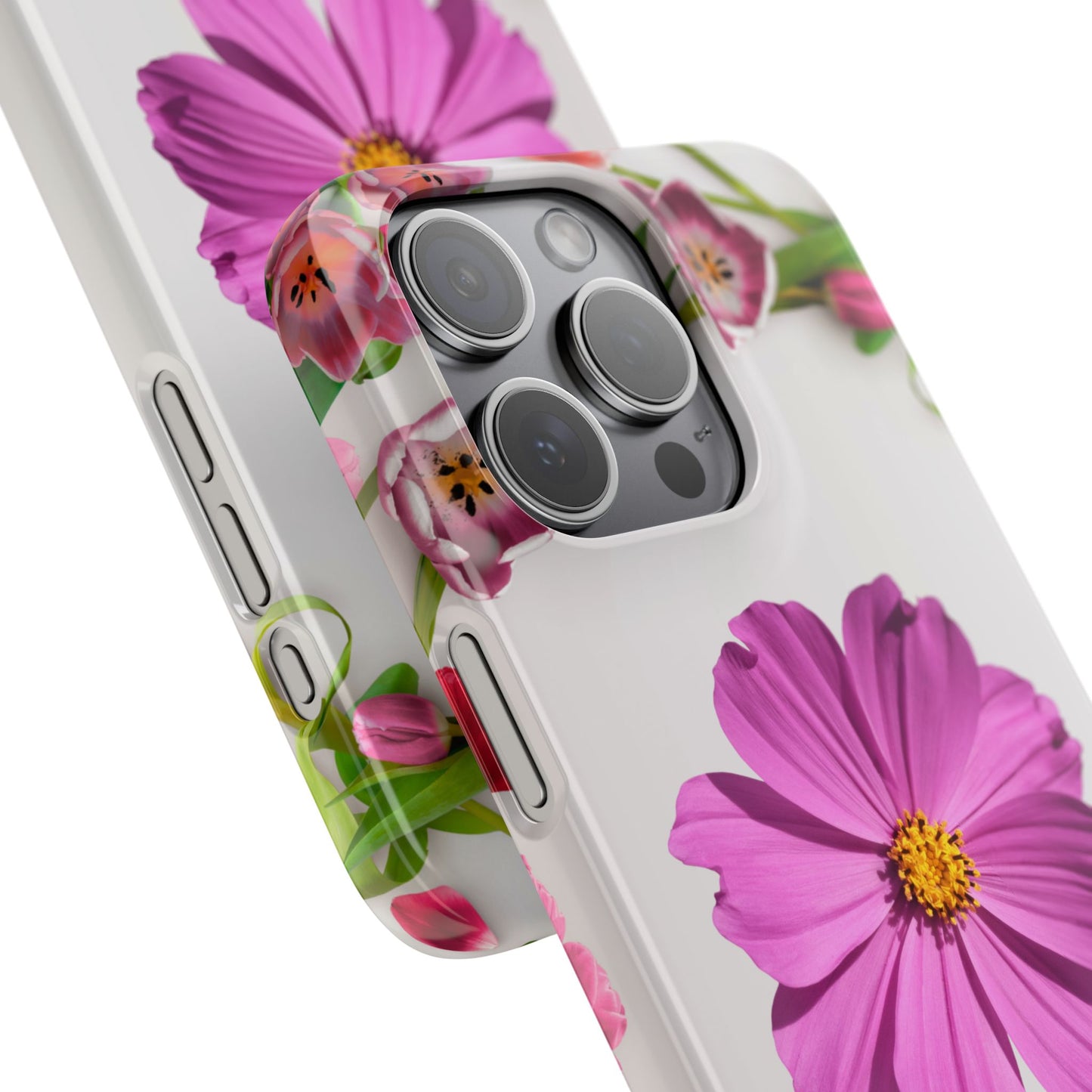 Snap Case- Elegant Flower Design