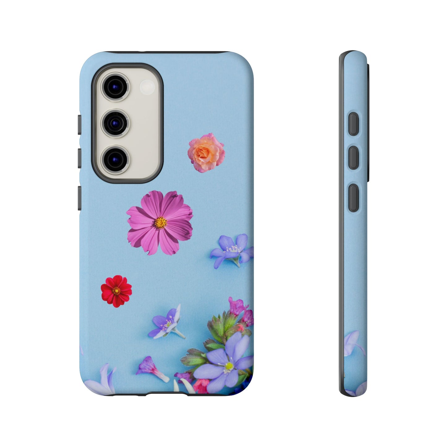 Tough Phone Case - Colorful Flower Design for Spring & Summer